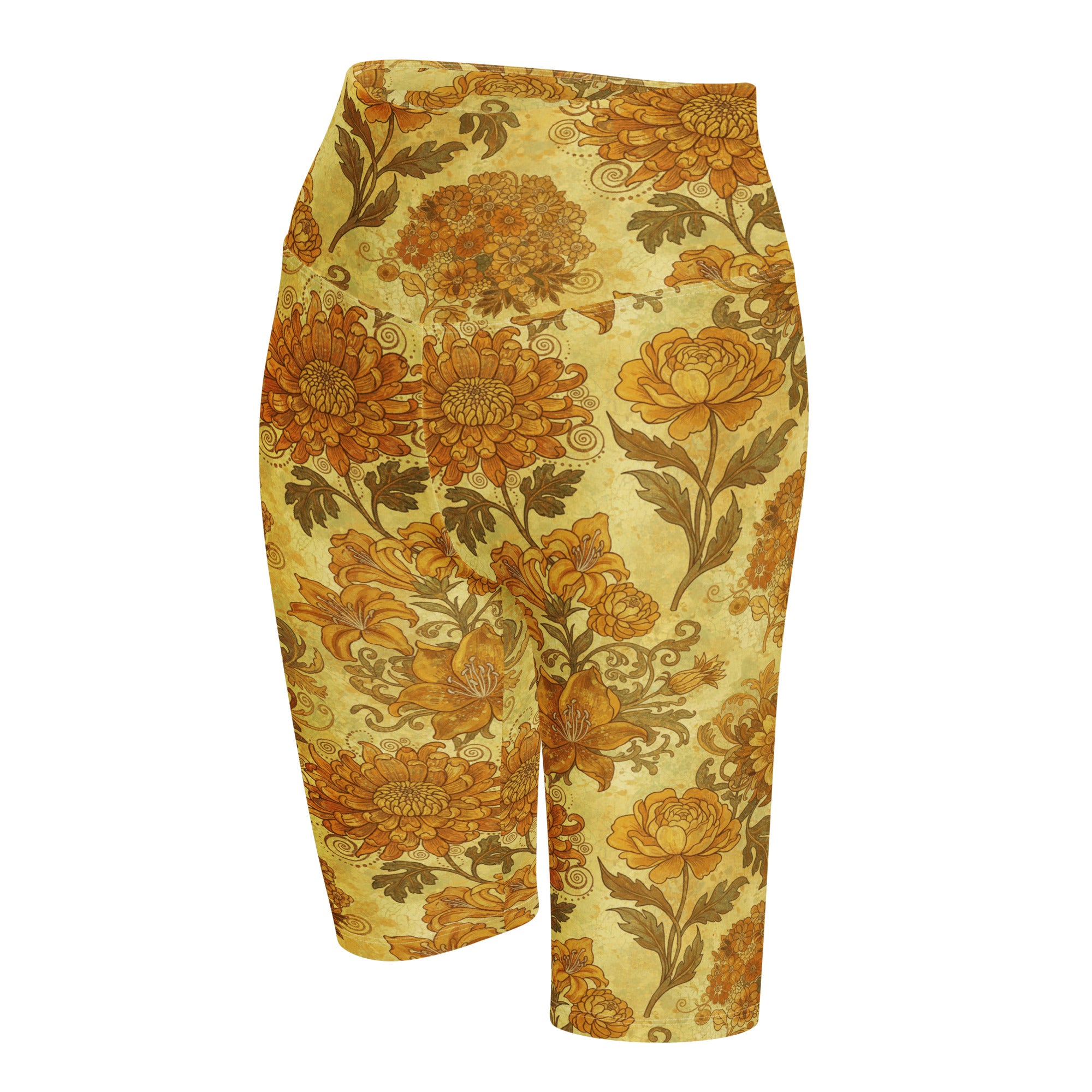 Gustav Klimt Garden Bike Shorts | GearBunch