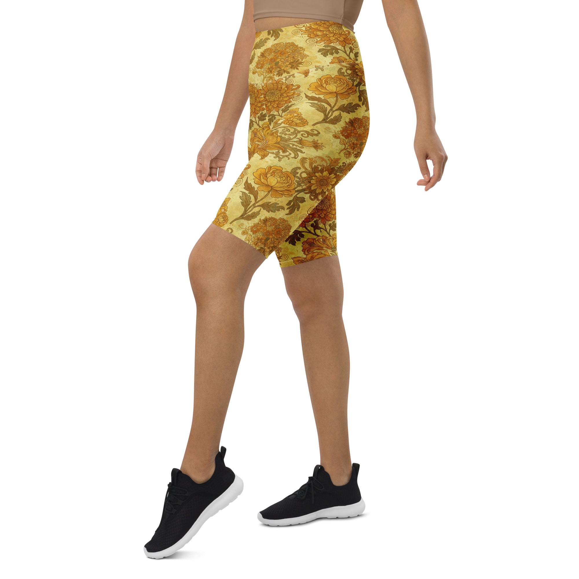 Gustav Klimt Garden Bike Shorts | GearBunch