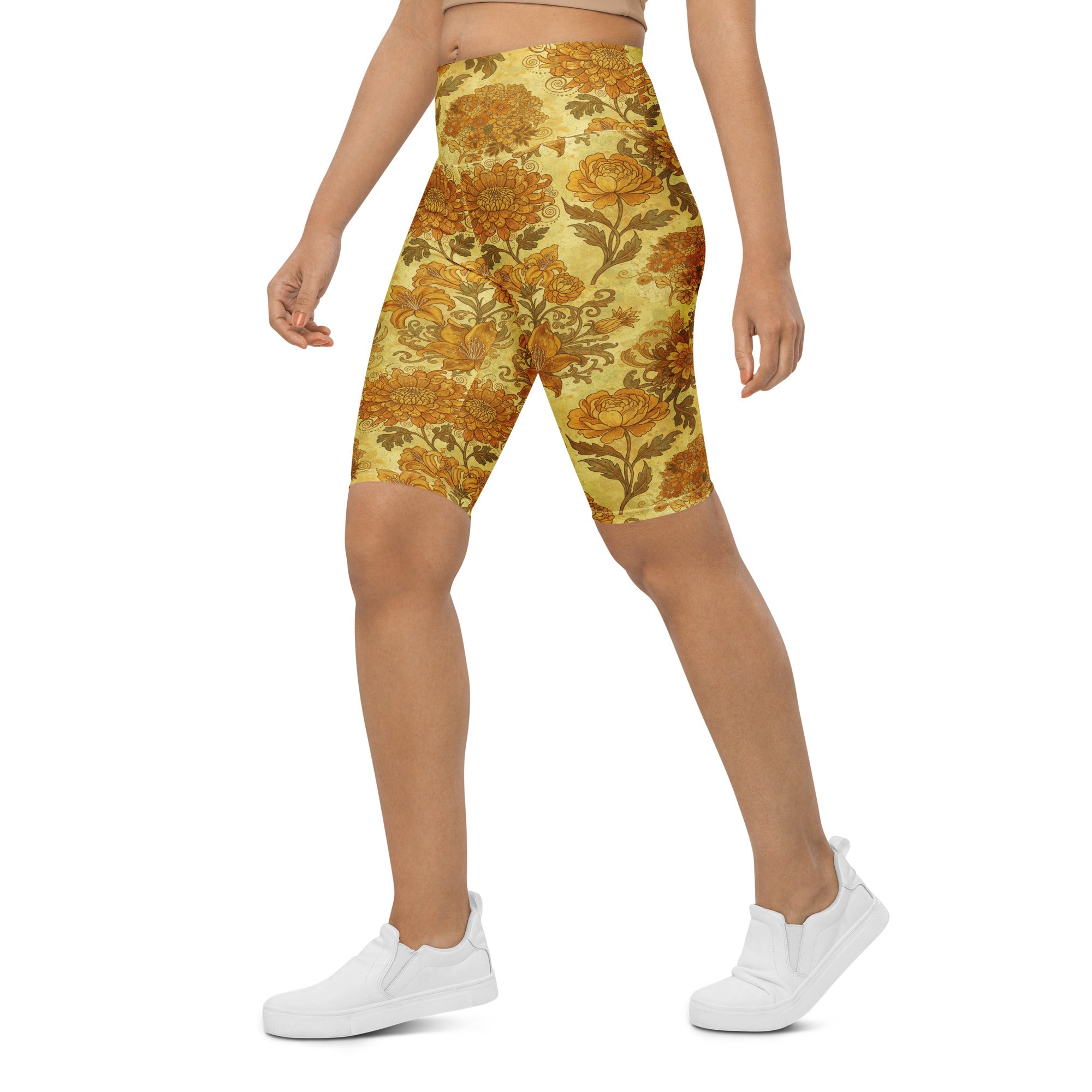 Gustav Klimt Garden Bike Shorts | GearBunch