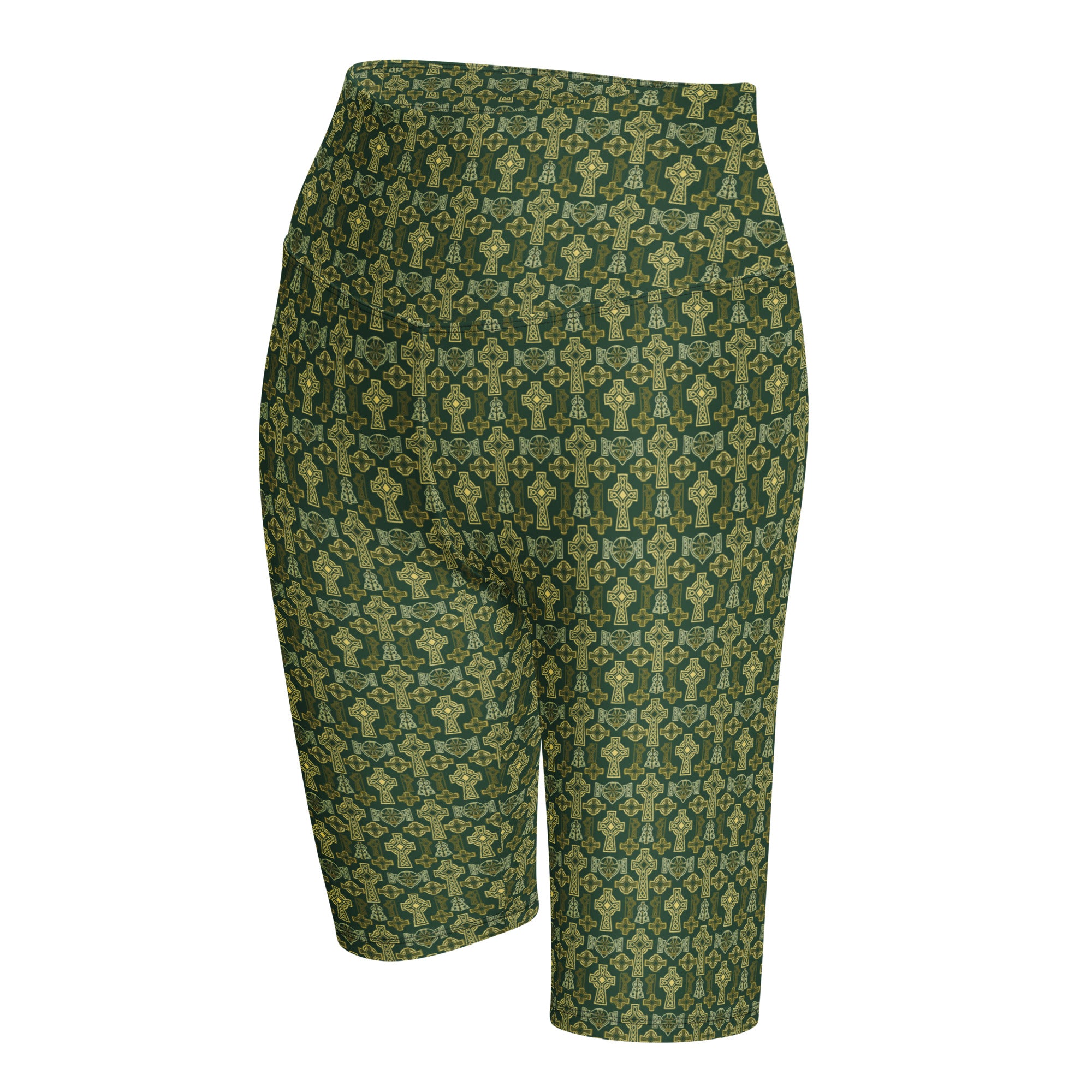 Celtic Cross Knotwork Bike Shorts | GearBunch