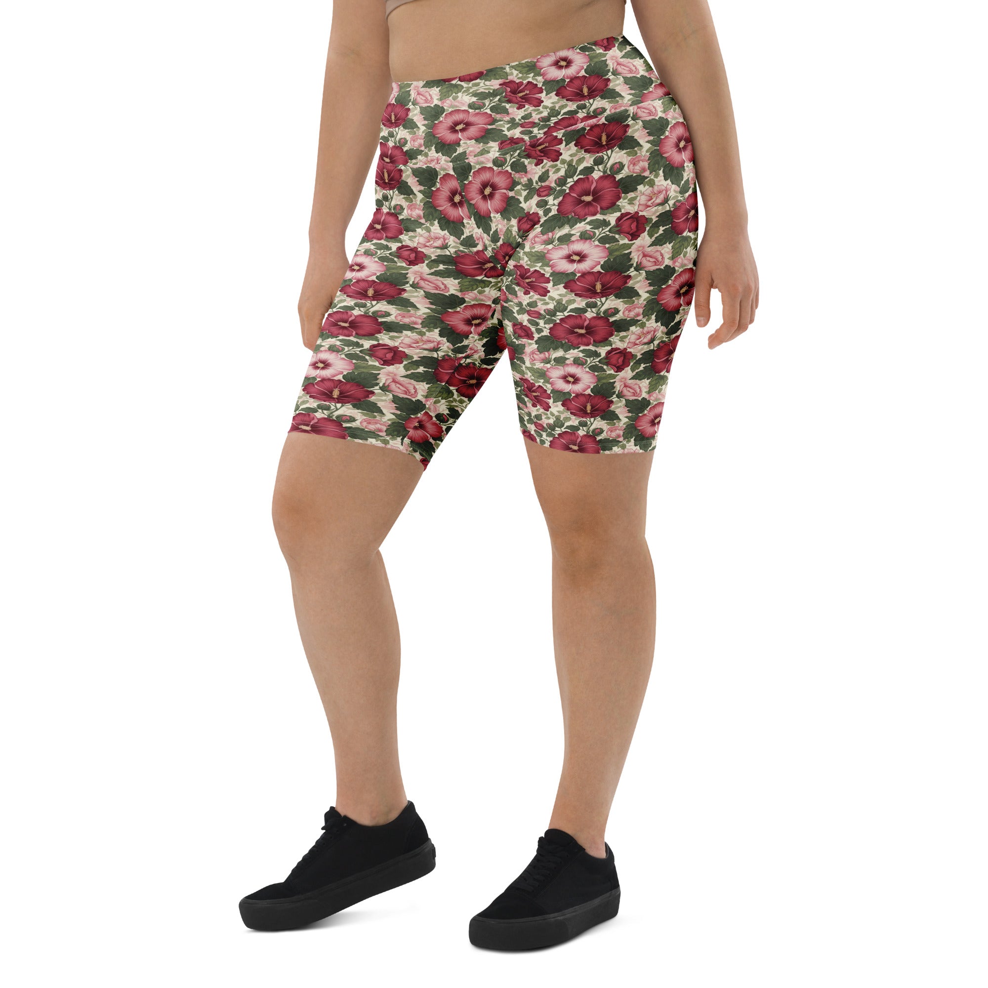 Rose of Sharon Bike Shorts | GearBunch