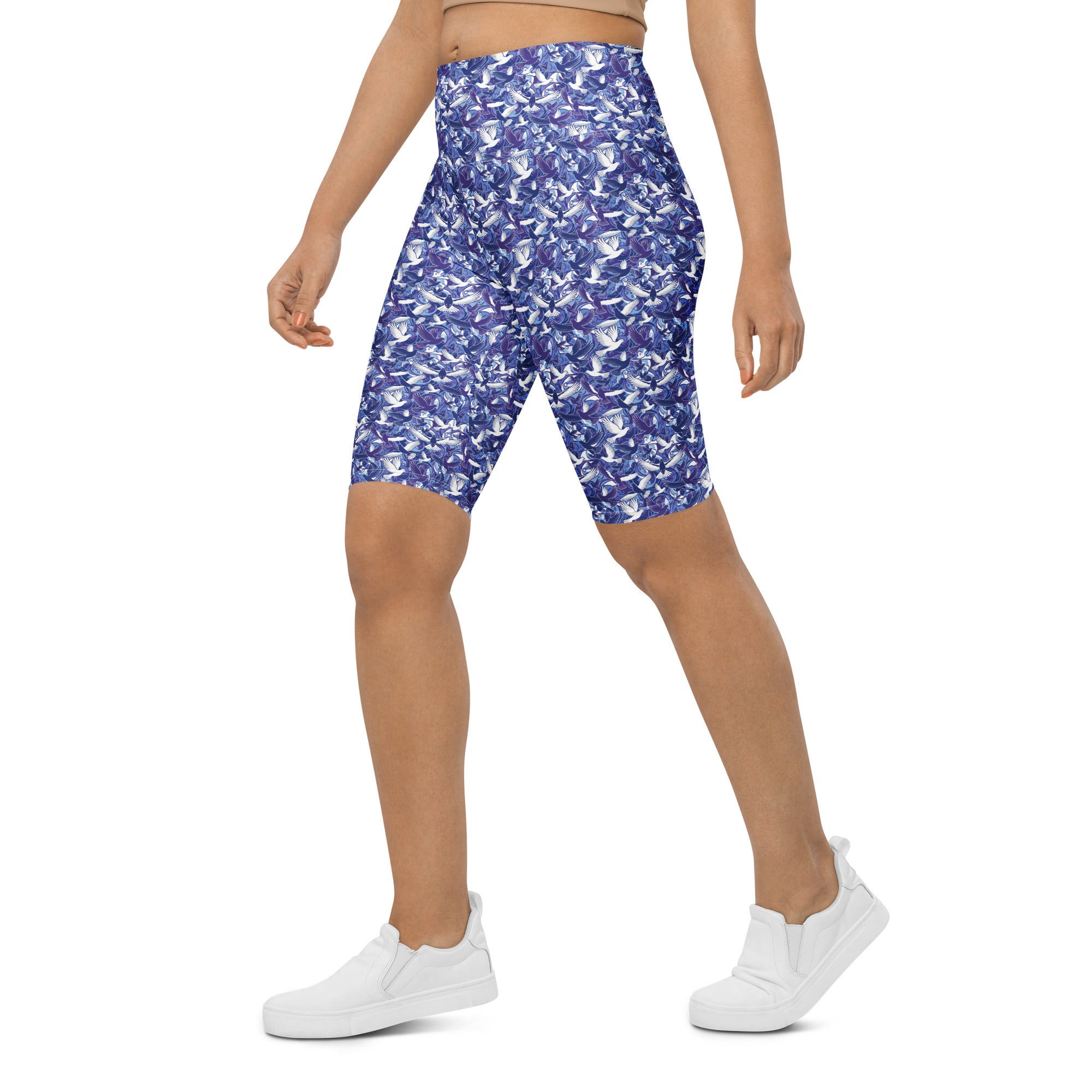 Dove in Flight Bike Shorts | GearBunch
