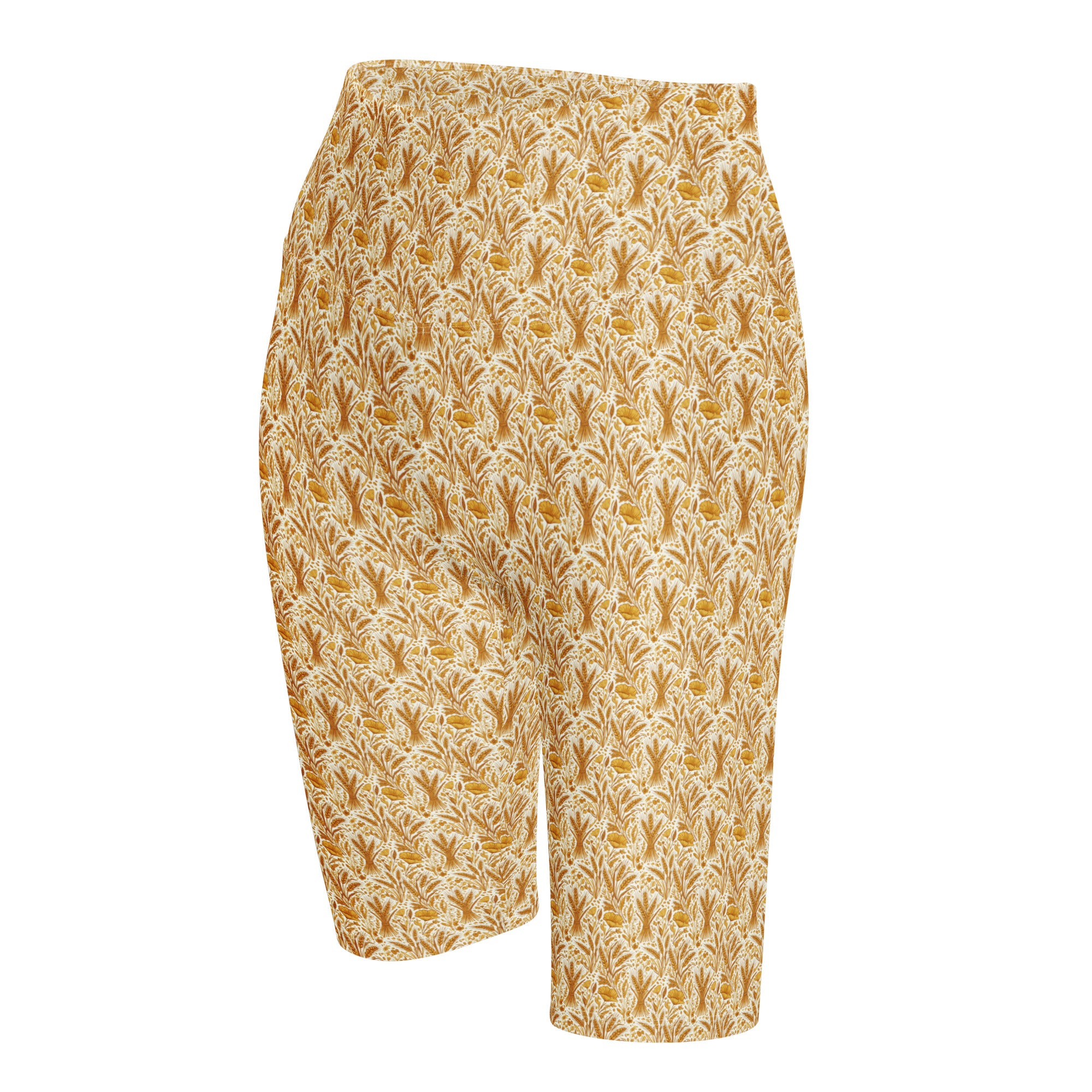Wheat Field Harvest Bike Shorts | GearBunch