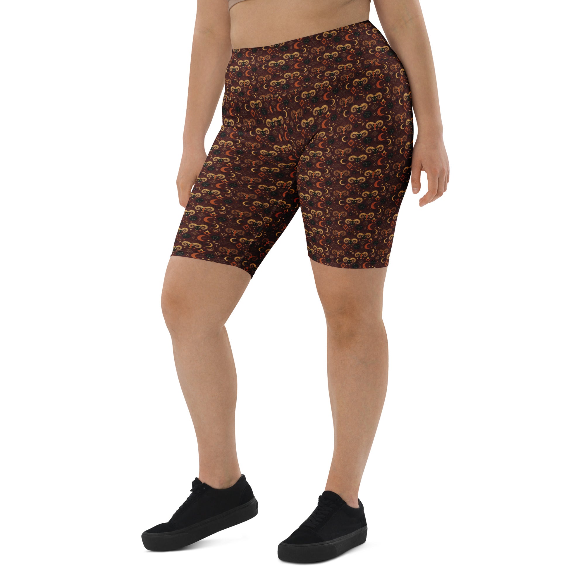 Aries Ram Mystical Bike Shorts | GearBunch