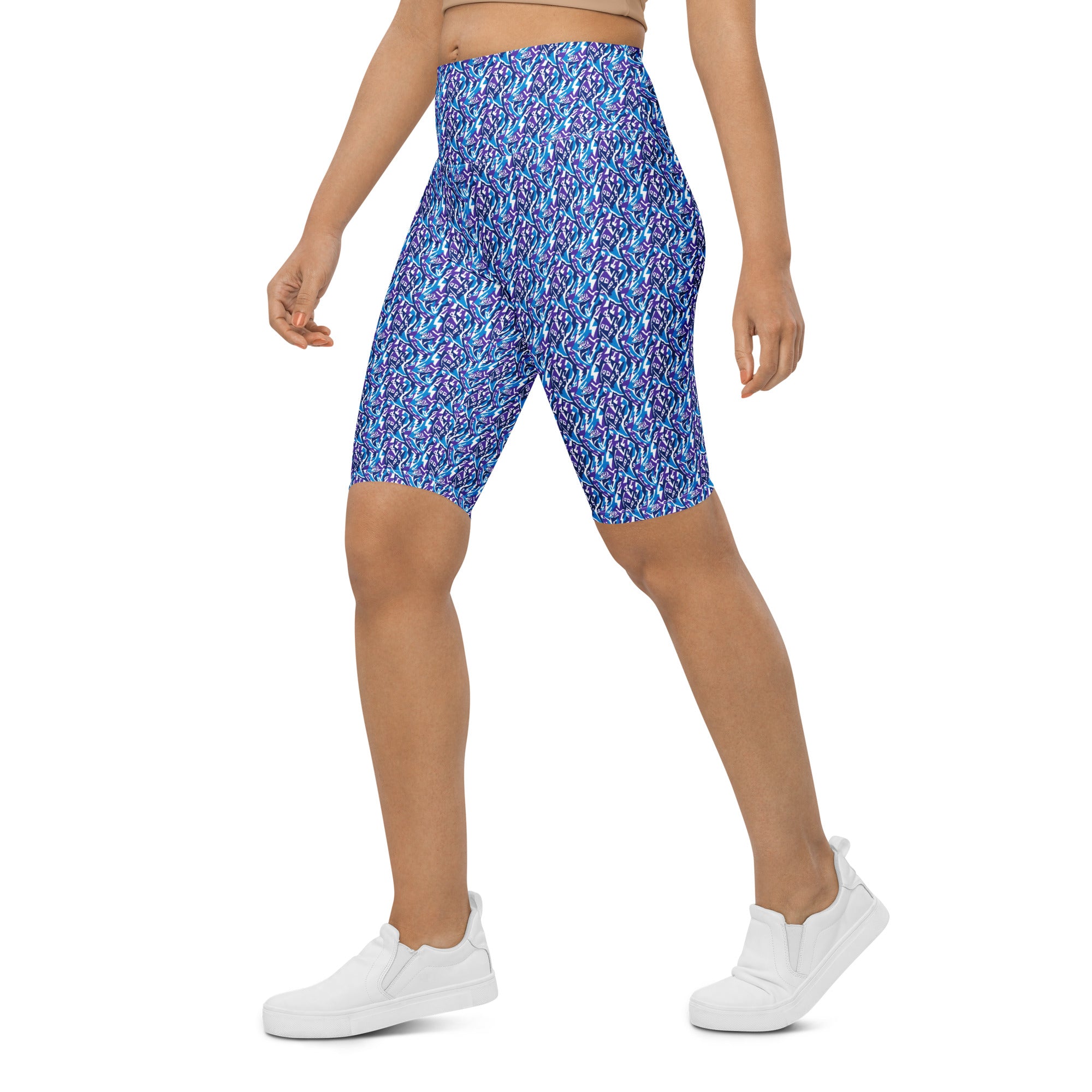 Aquarius Electric Waves Bike Shorts | GearBunch