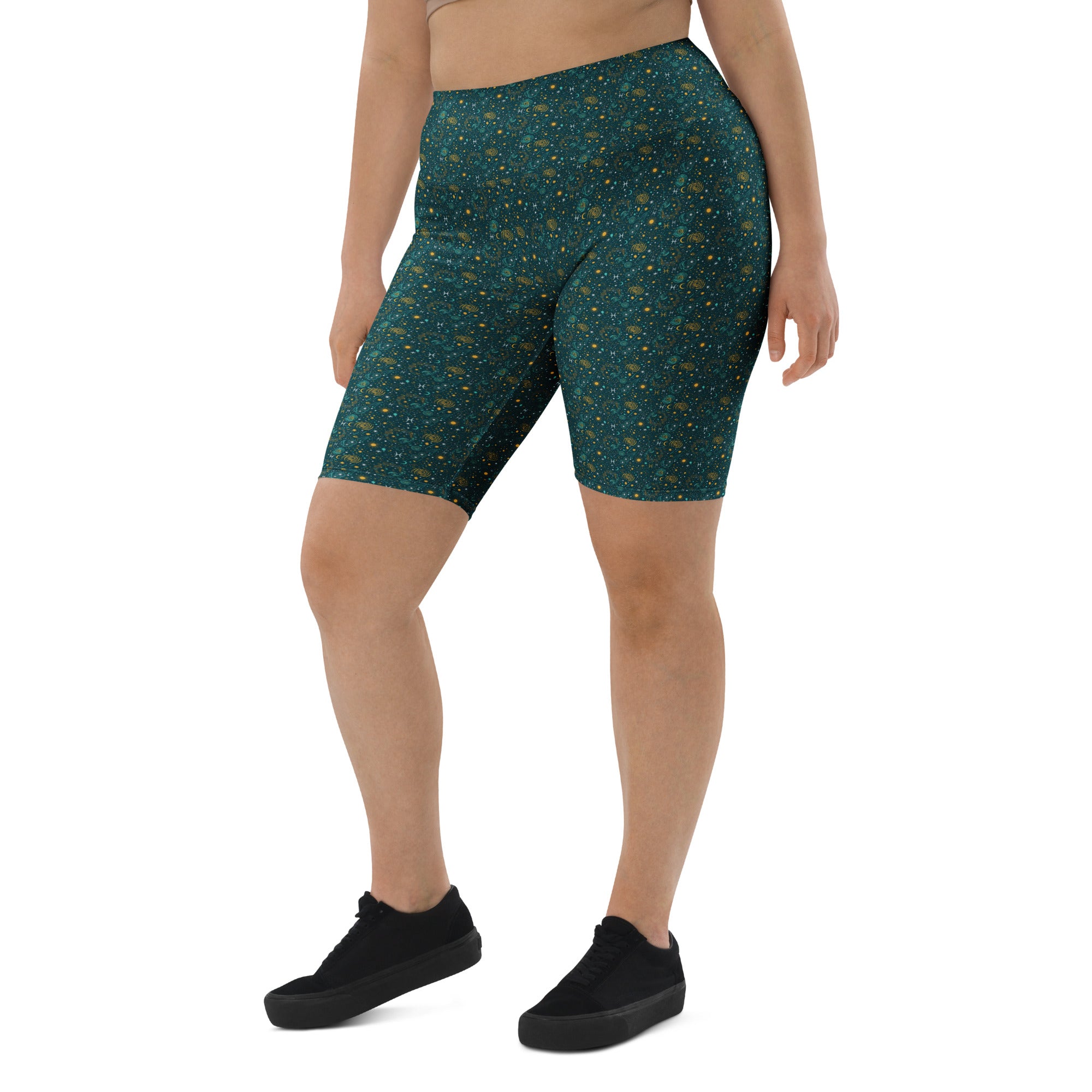 Pisces Celestial Bike Shorts | GearBunch