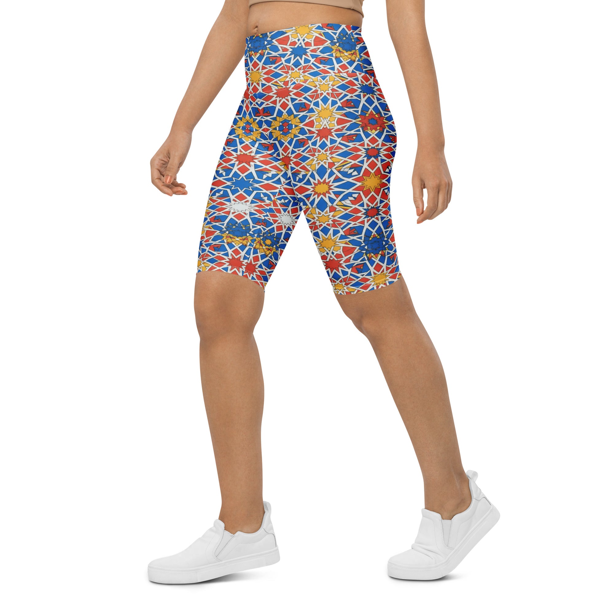 Zellige Marrakech Bike Shorts | GearBunch
