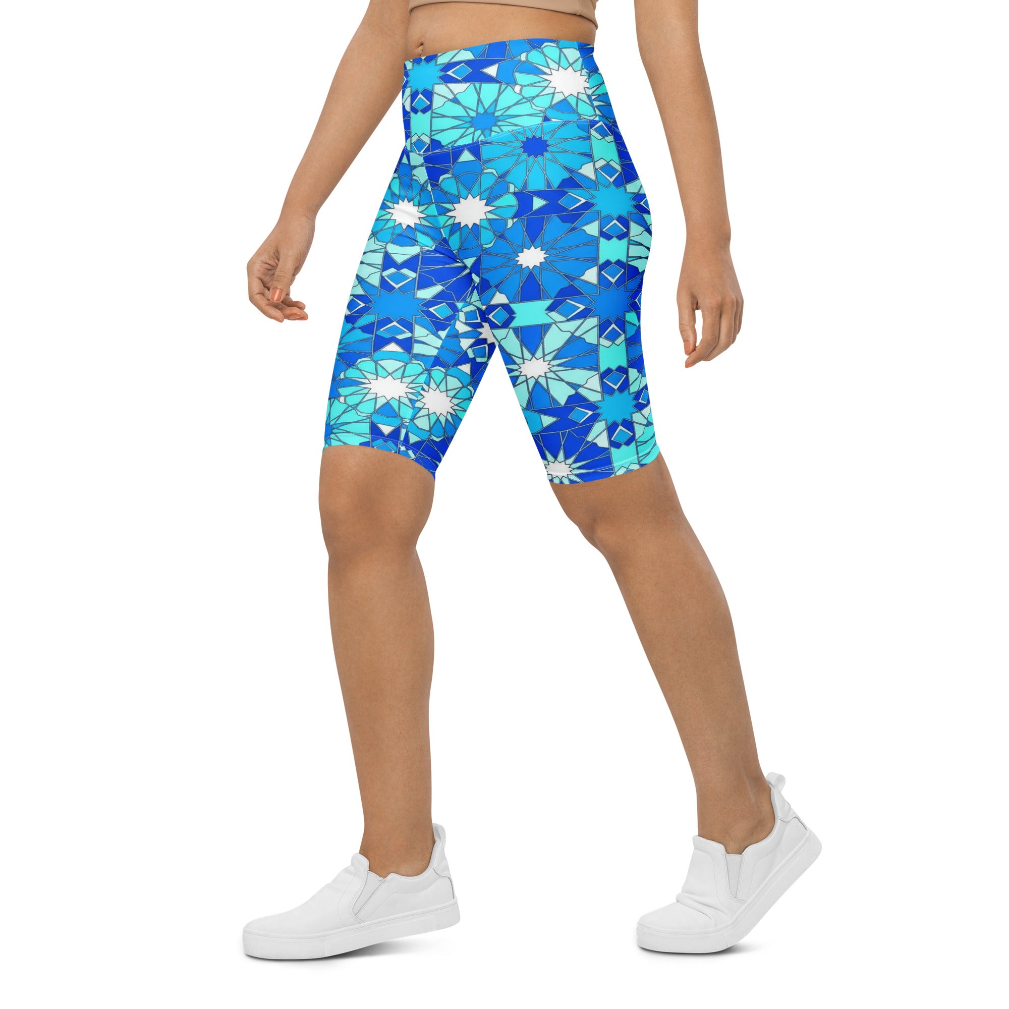 Zellige Arctic Bike Shorts | GearBunch