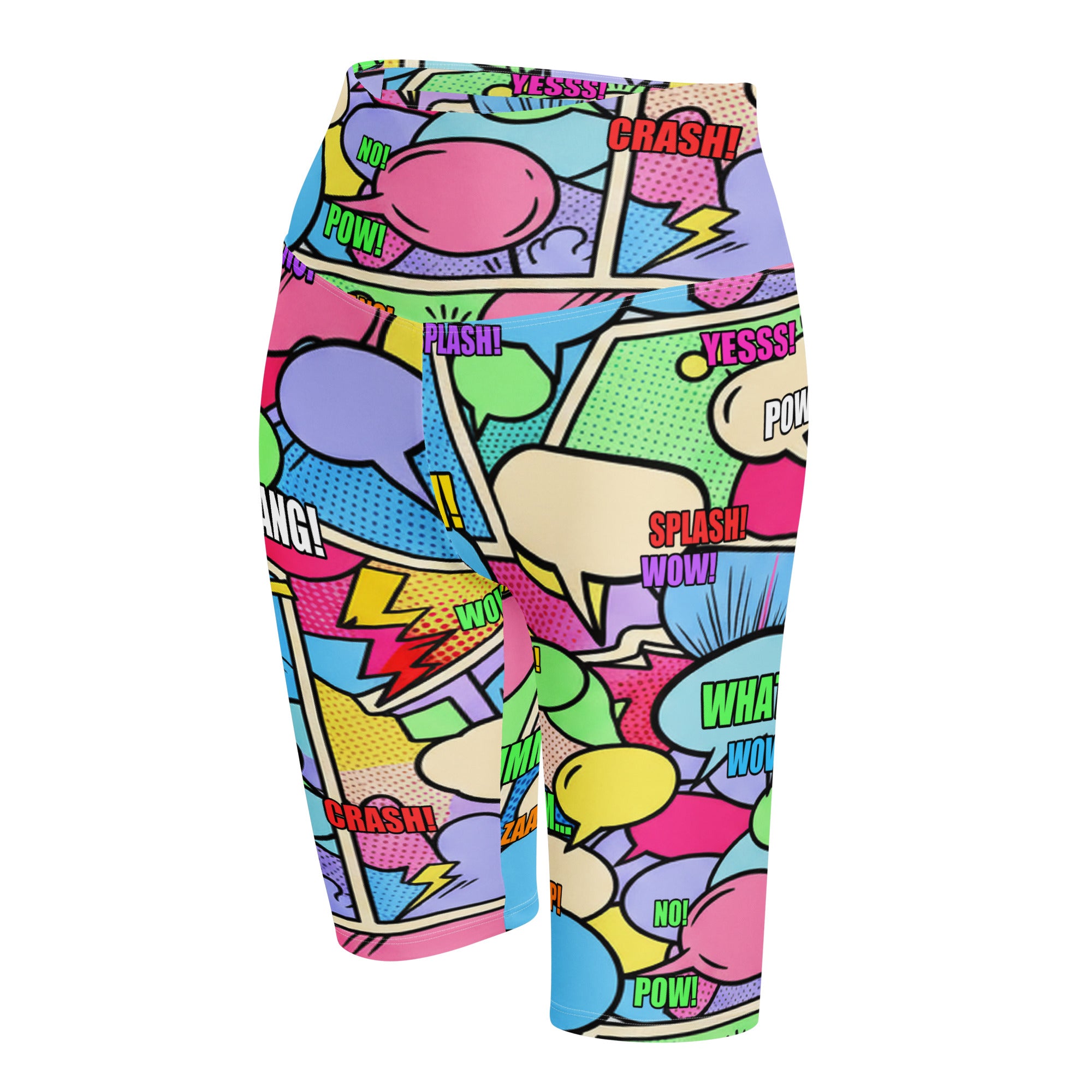 Comic Pop Candy Pastel Bike Shorts | GearBunch