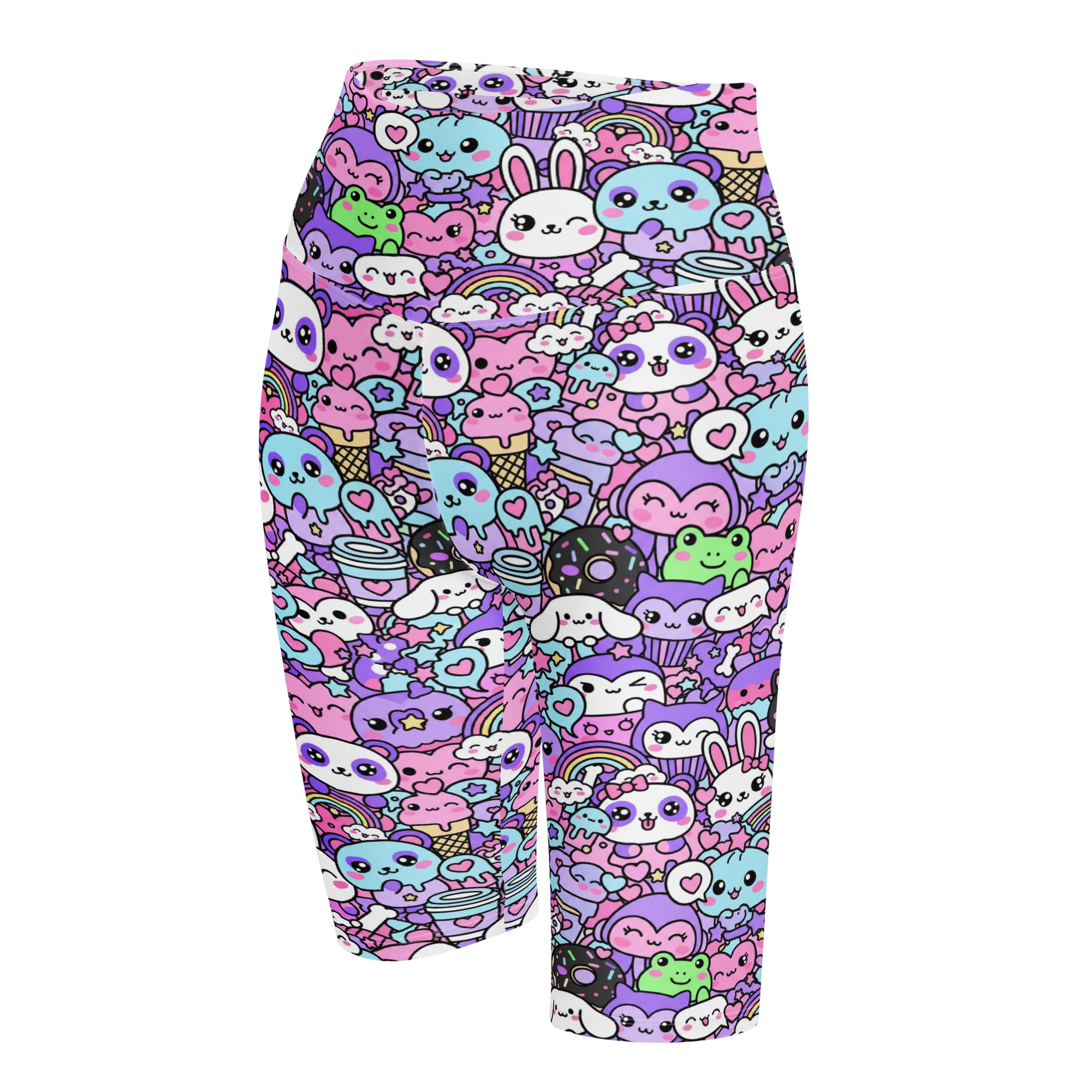 Kawaii Pastel Goth Bike Shorts | GearBunch