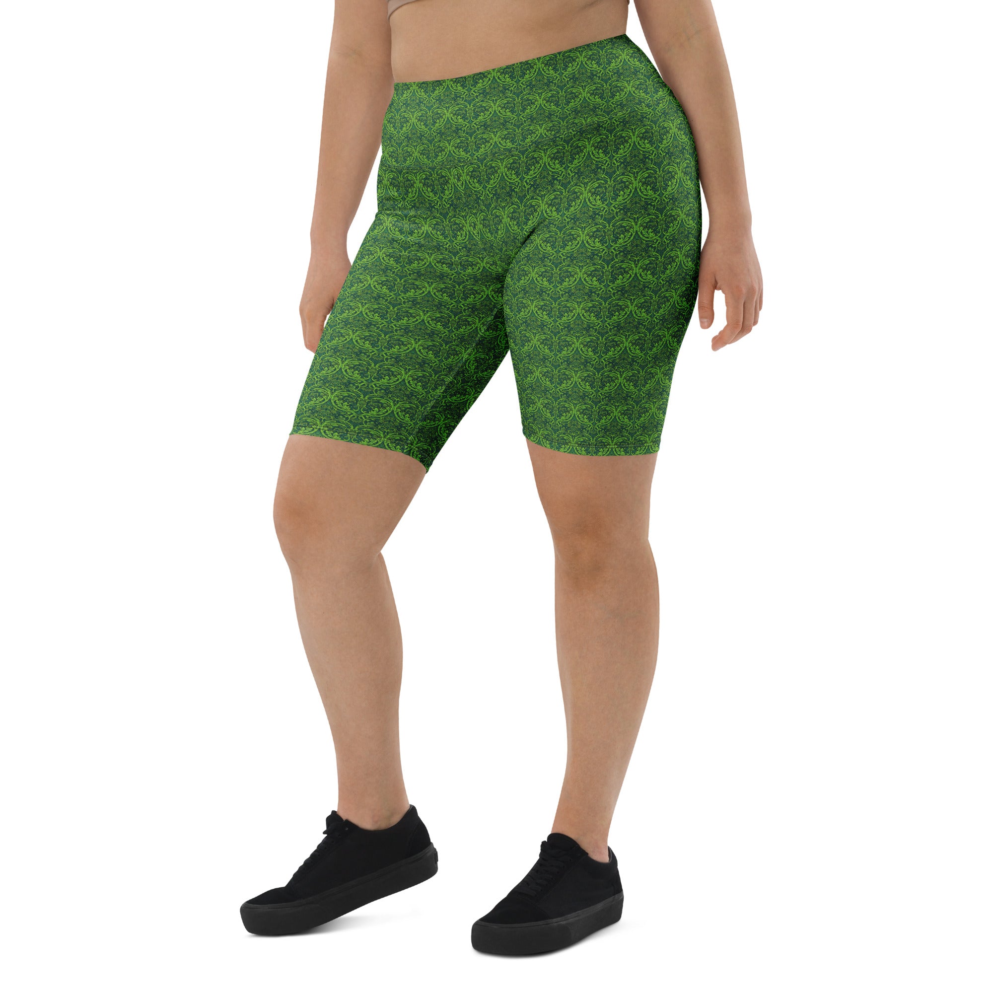 William Morris Tree Bike Shorts | GearBunch