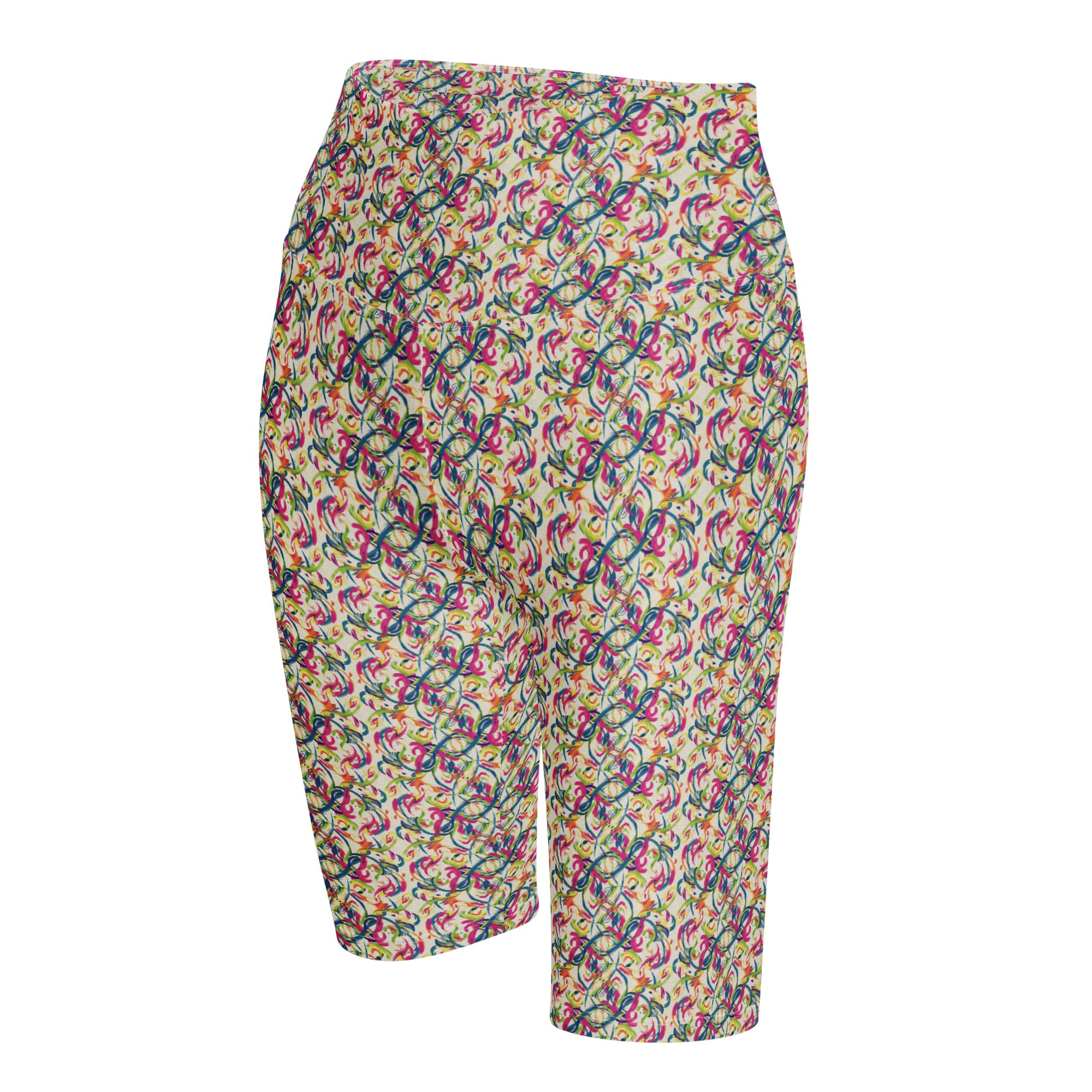 Ciao Bella Script Bike Shorts | GearBunch