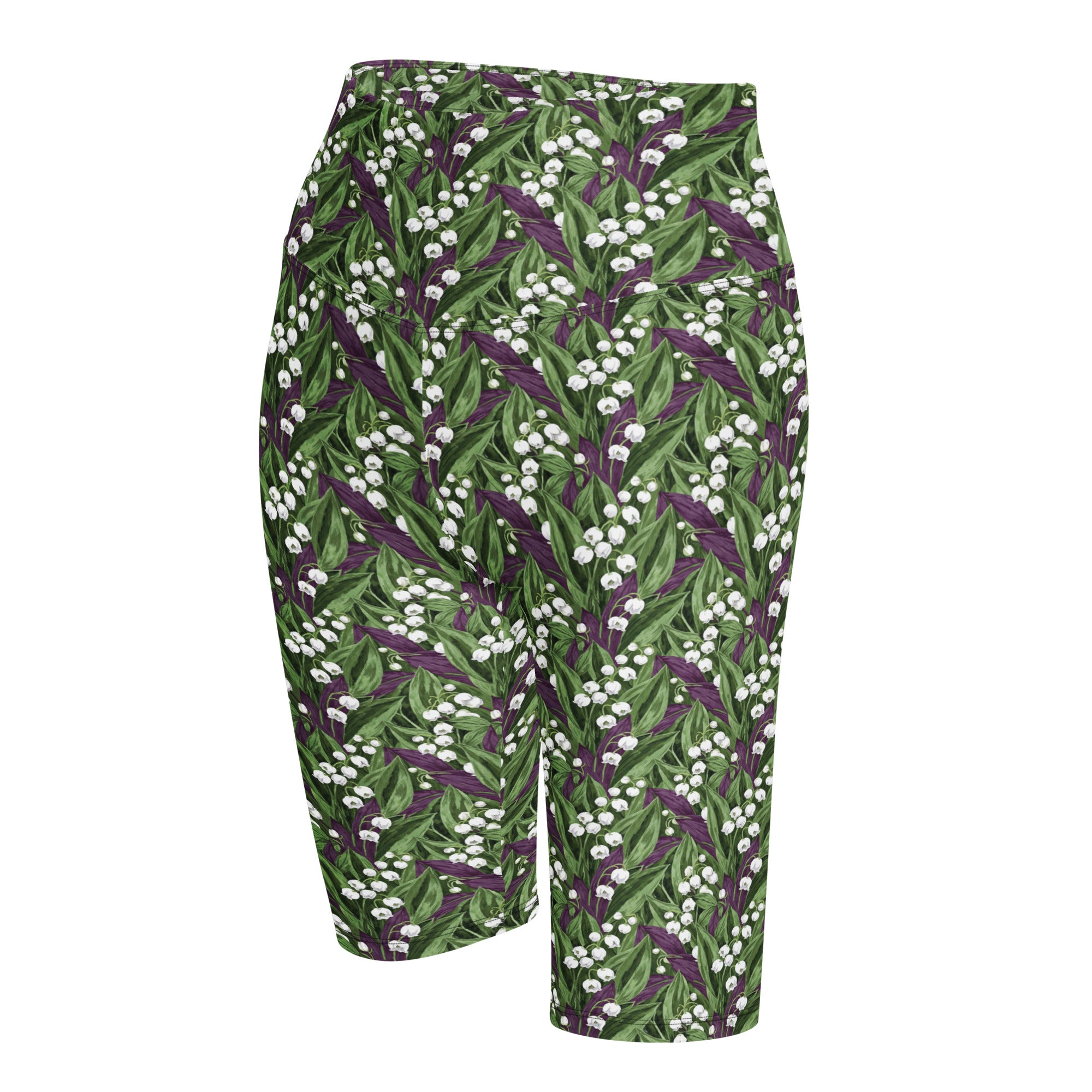 Lily of the Valley Bike Shorts | GearBunch