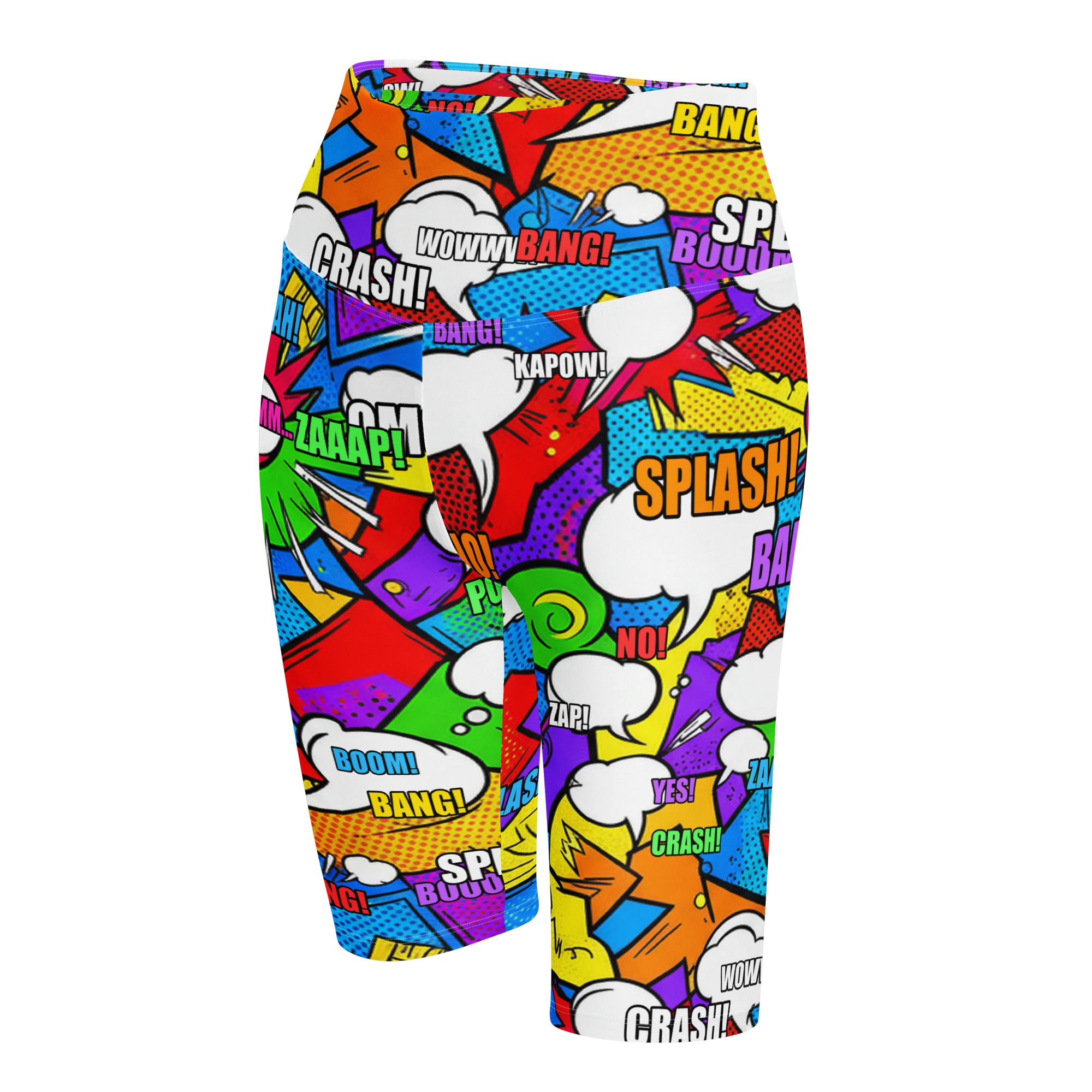 Comic Strip Classic Hero Bike Shorts | GearBunch