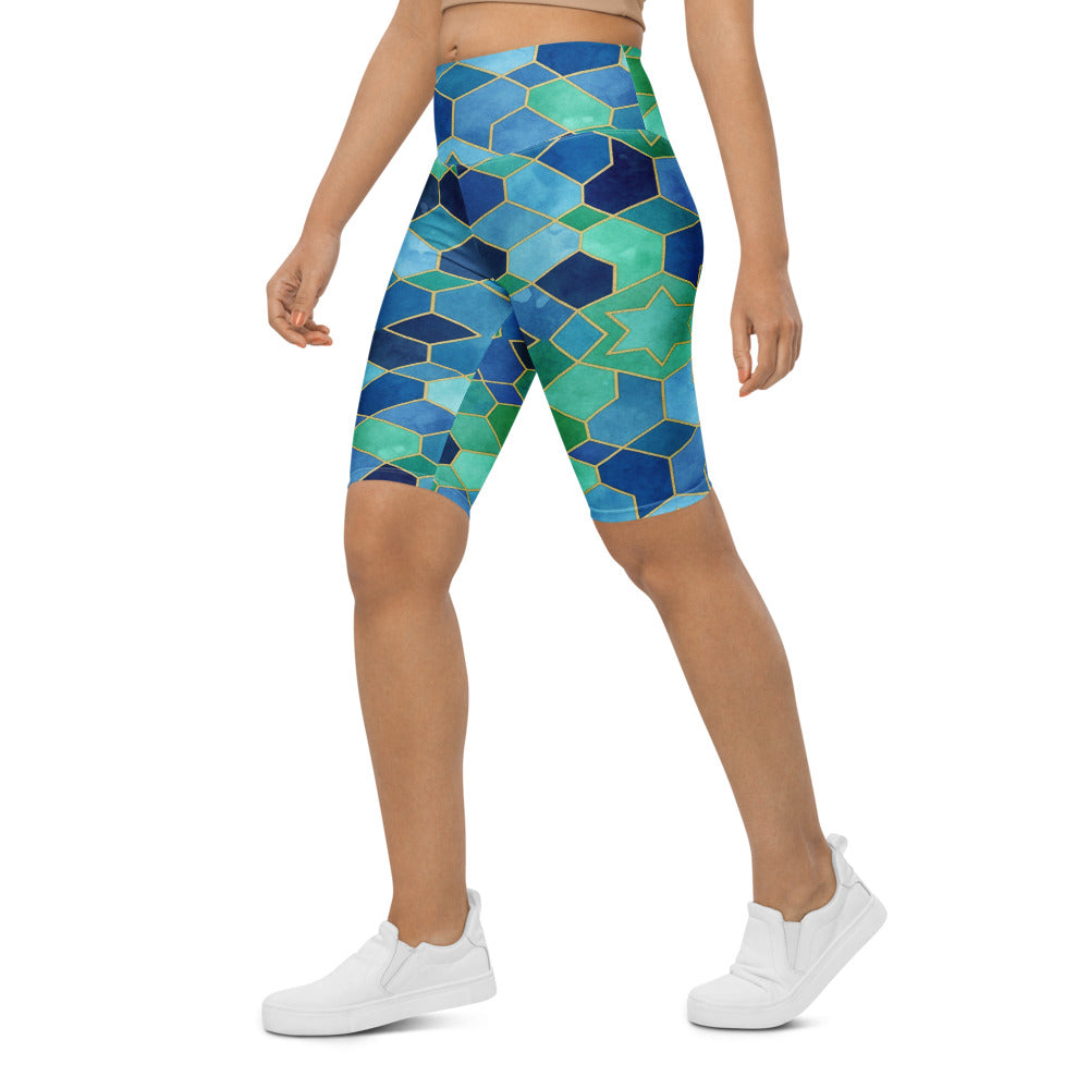 Bike Shorts left front view | GearBunch