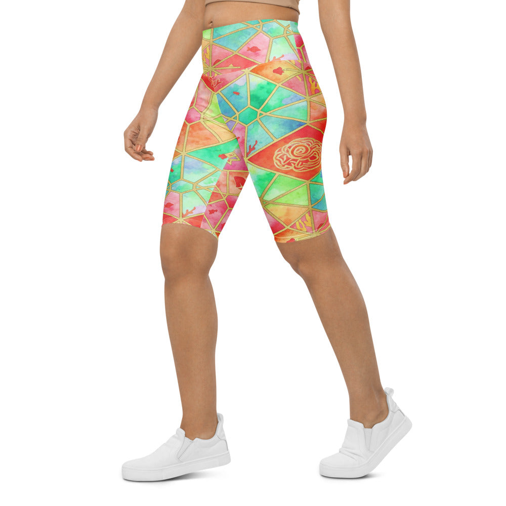 Bike Shorts left front view | GearBunch