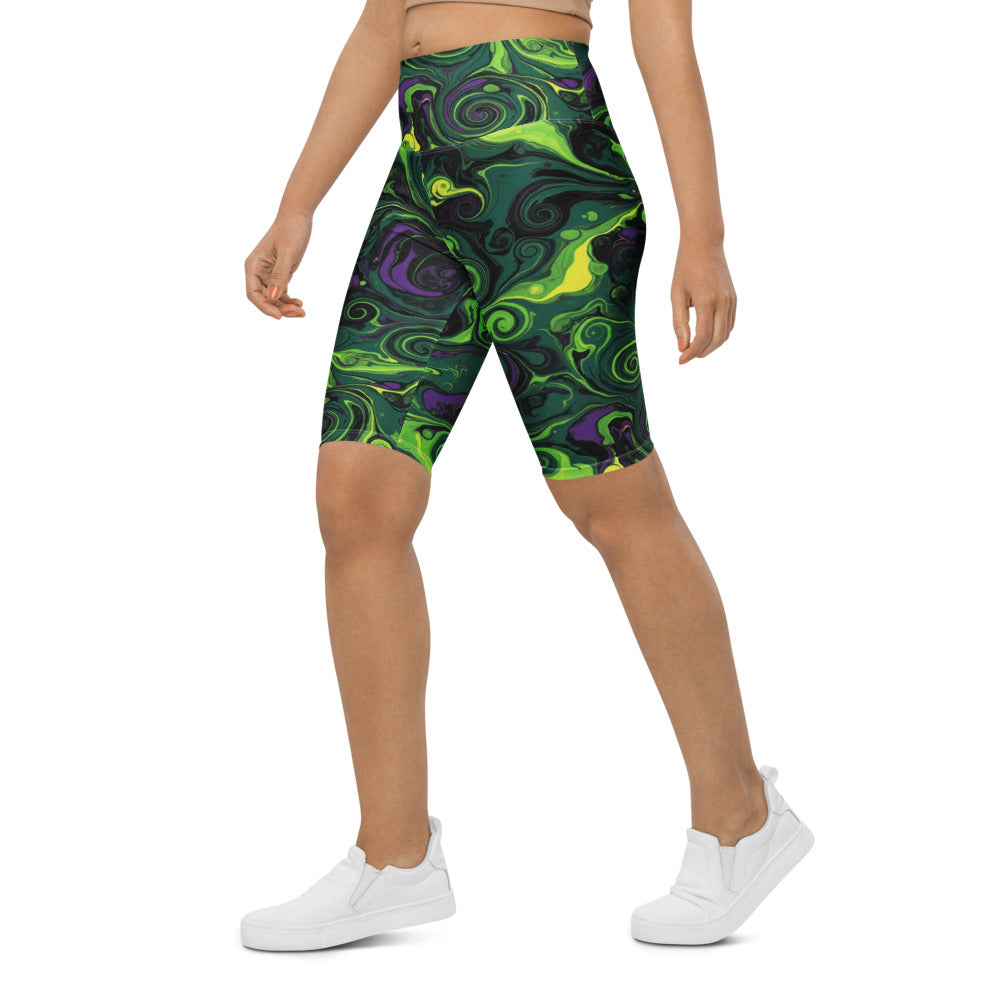 Bike Shorts left front view | GearBunch