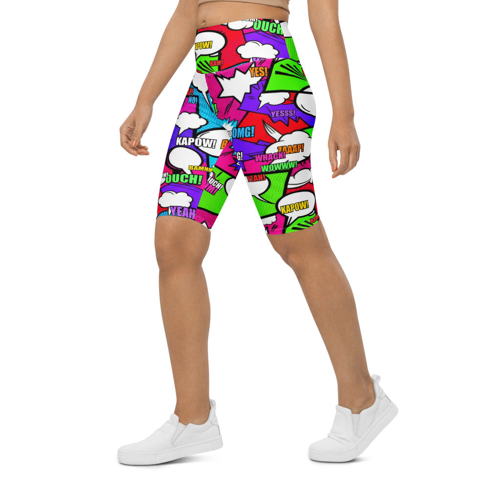 Bike Shorts left front view | GearBunch