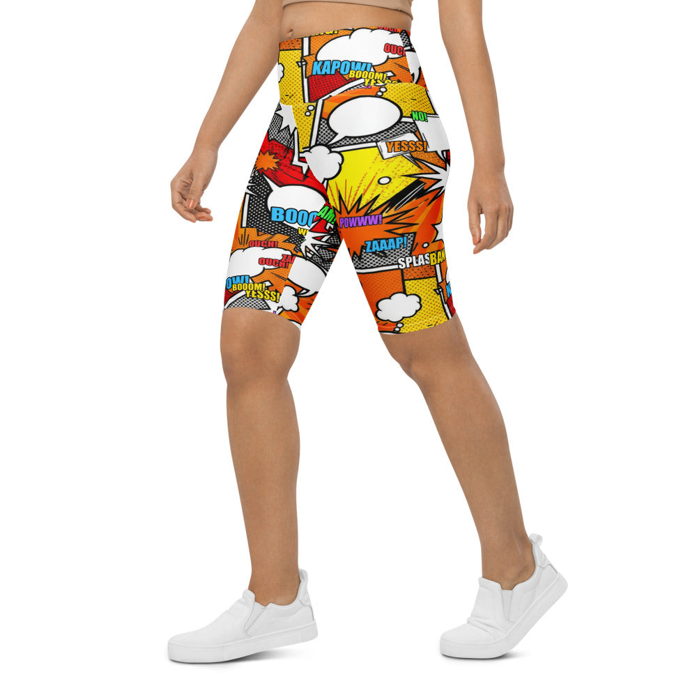 Bike Shorts left front view | GearBunch