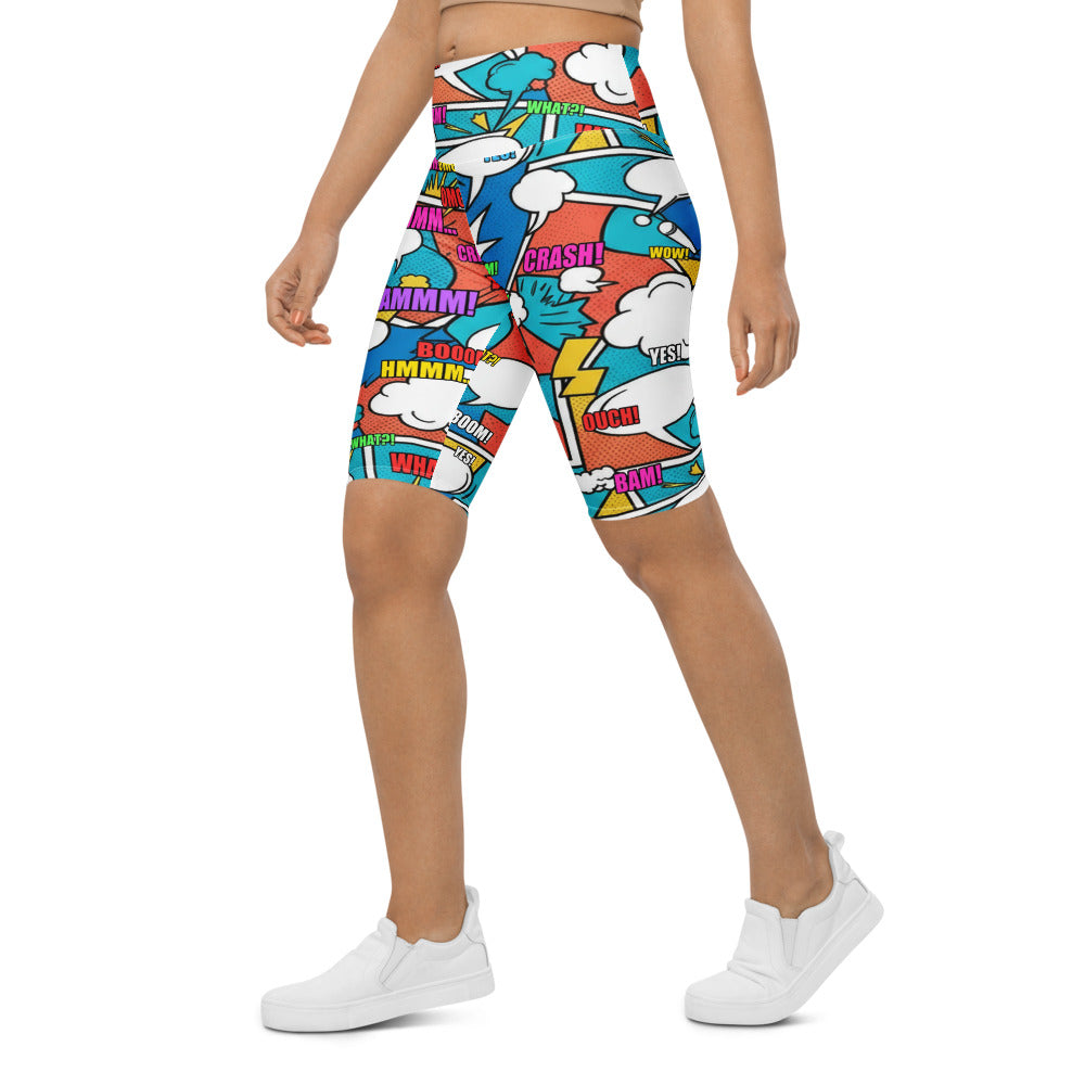 Bike Shorts left front view | GearBunch