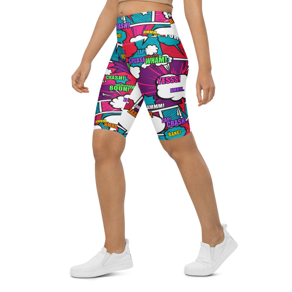 Bike Shorts left front view | GearBunch