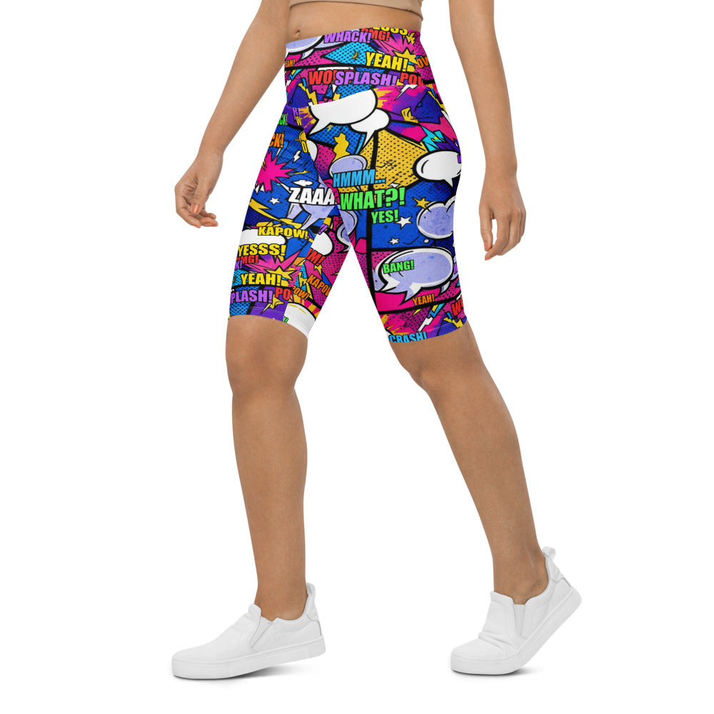 Bike Shorts left front view | GearBunch