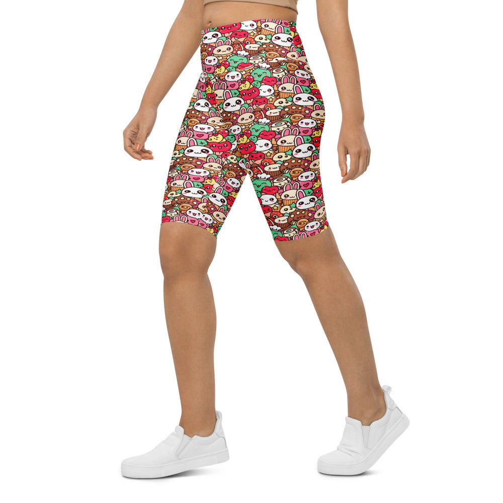 Bike Shorts left front view | GearBunch