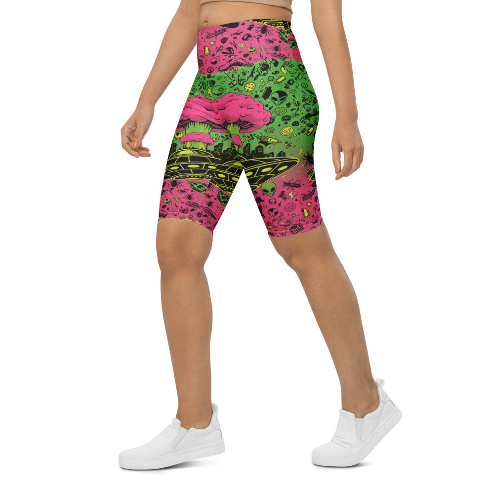 Bike Shorts left front view | GearBunch