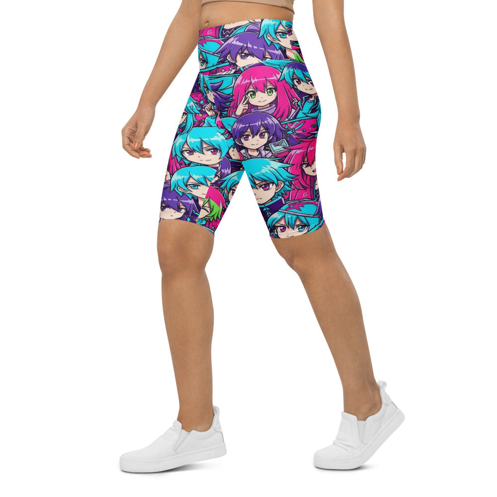 Bike Shorts left front view | GearBunch