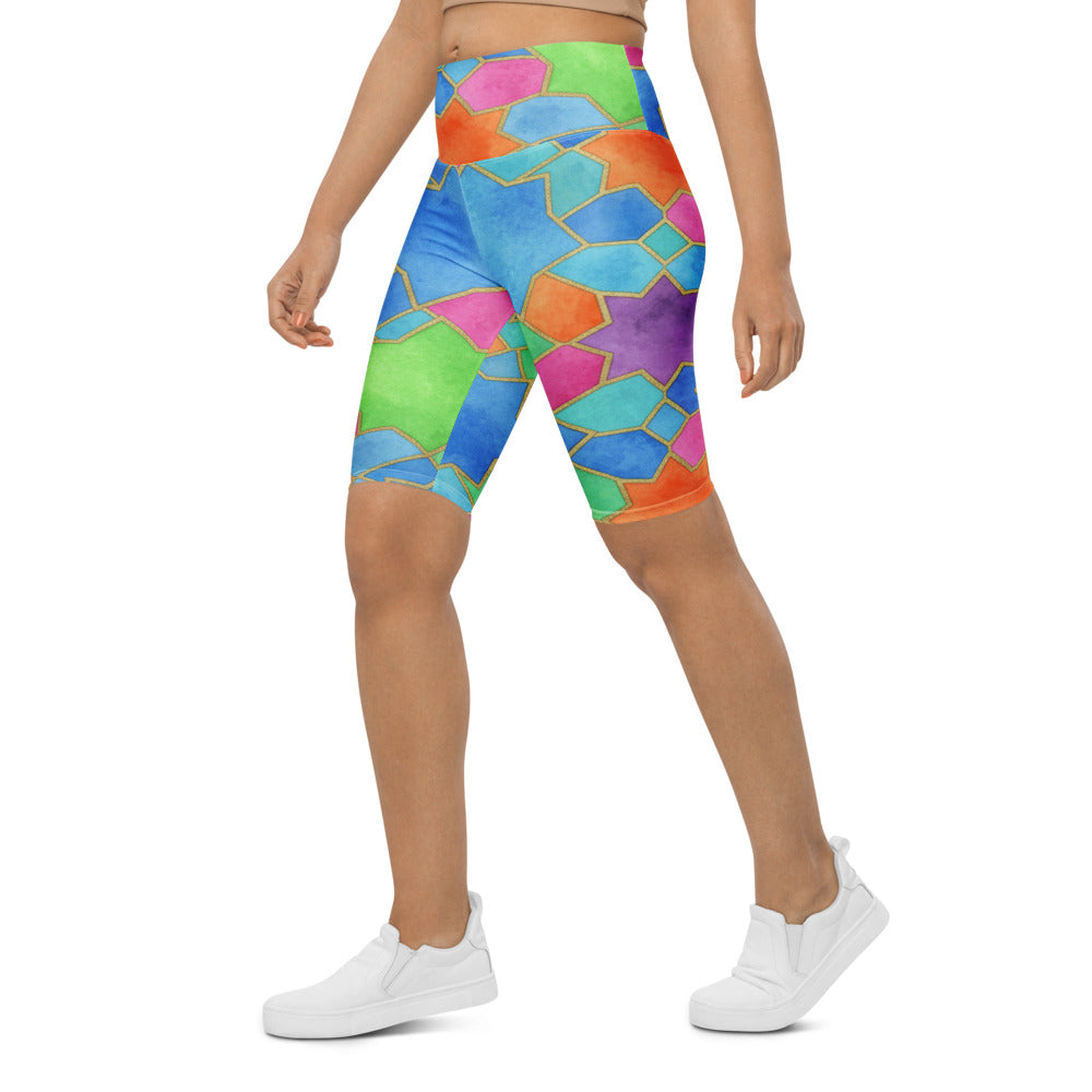 Bike Shorts left front view | GearBunch
