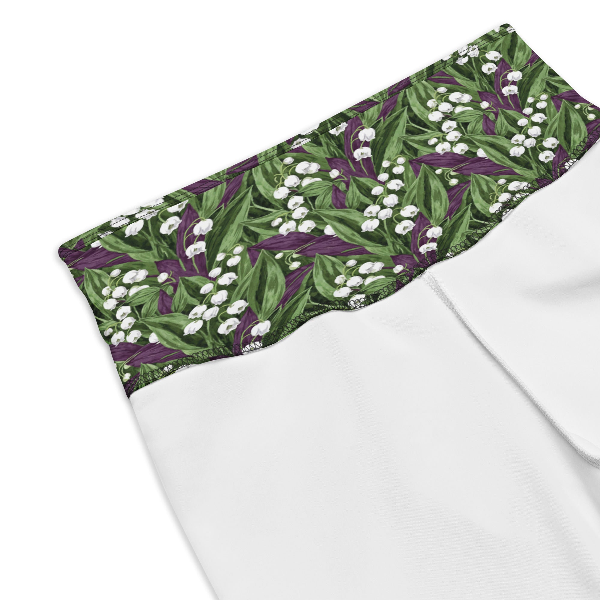 Lily of the Valley Bike Shorts | GearBunch