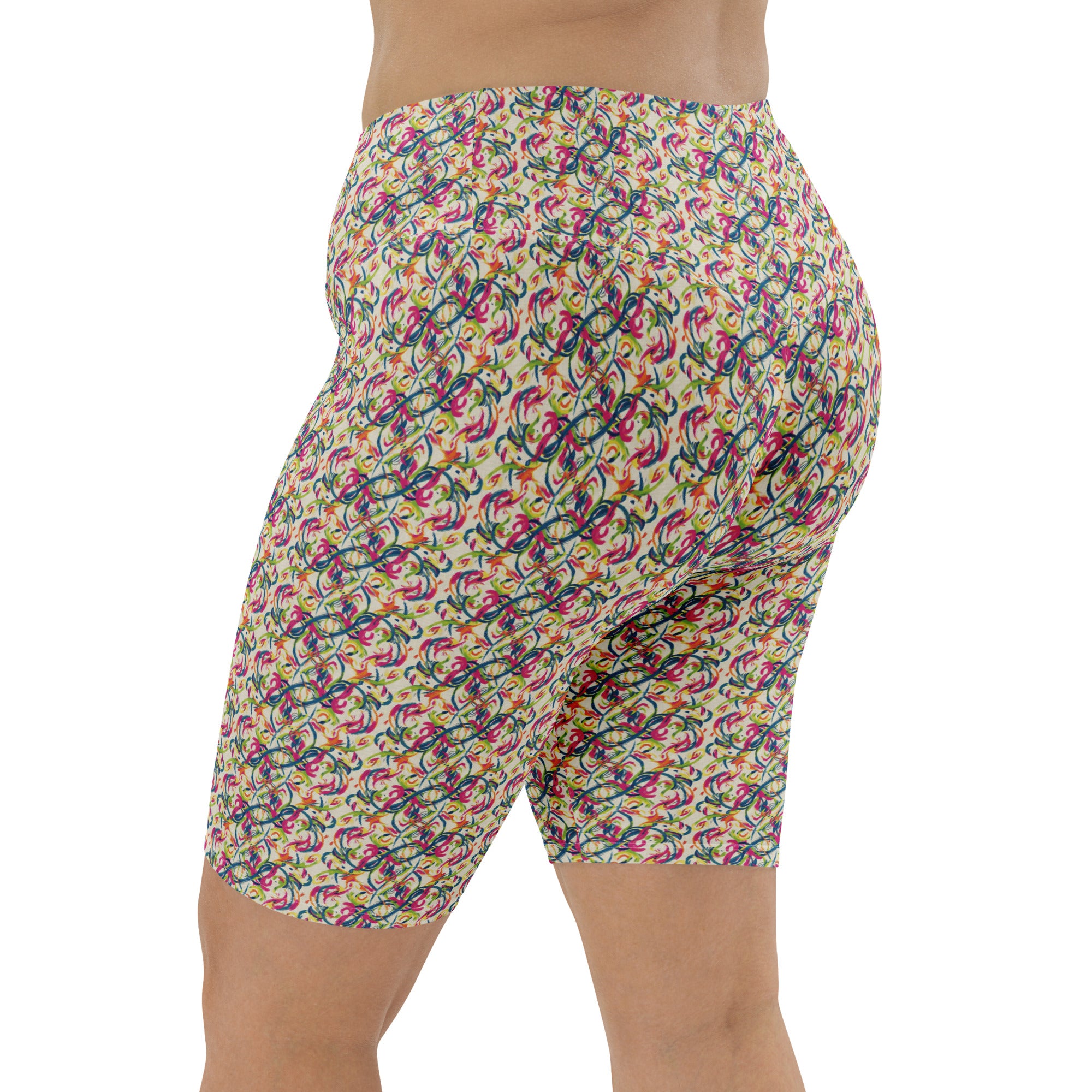 Ciao Bella Script Bike Shorts | GearBunch