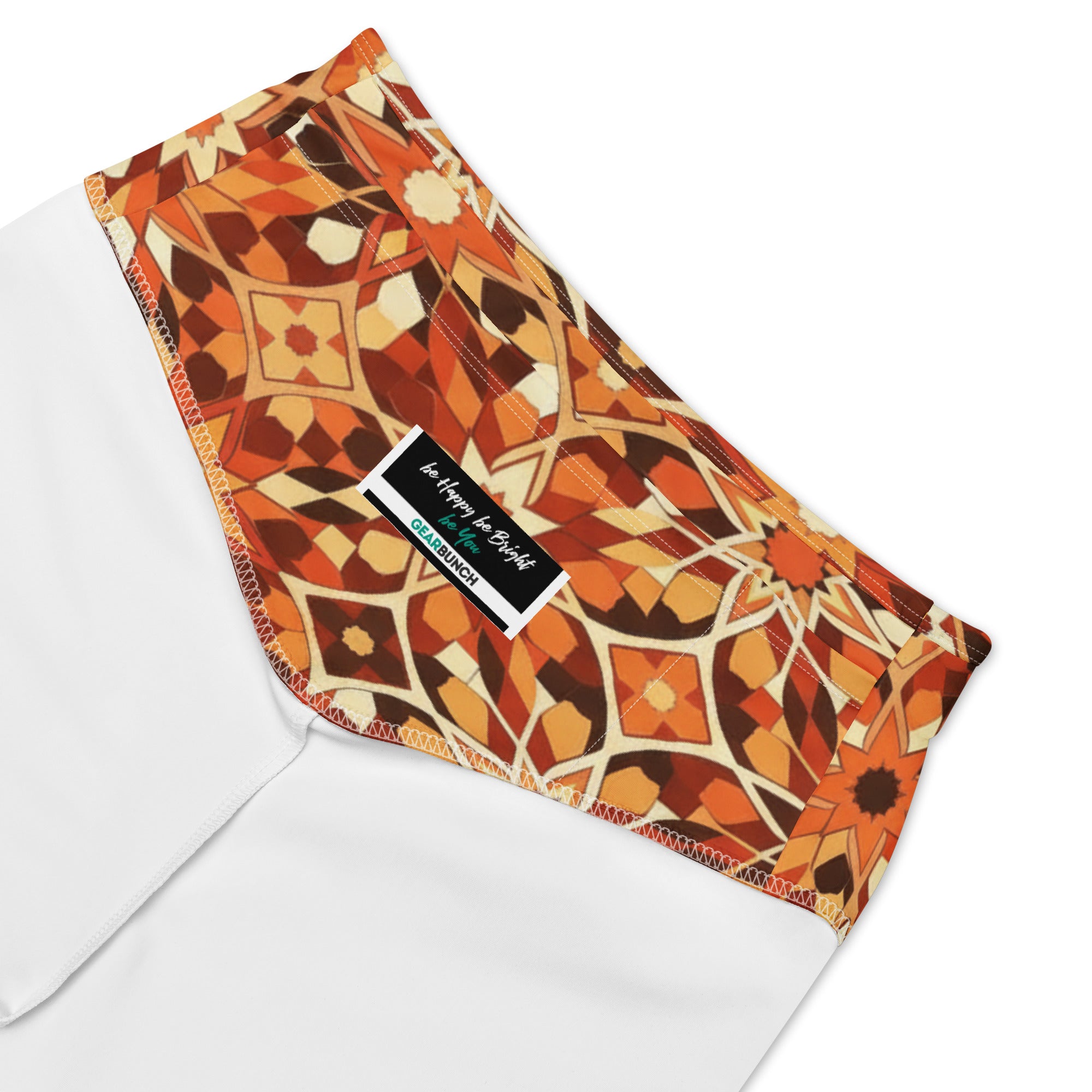 Zellige Desert Sand Bike Shorts | GearBunch