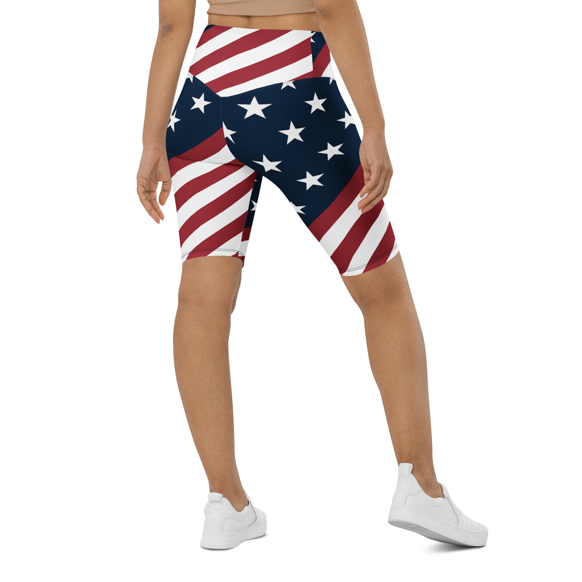 American Stars Diagonal Bike Shorts | GearBunch