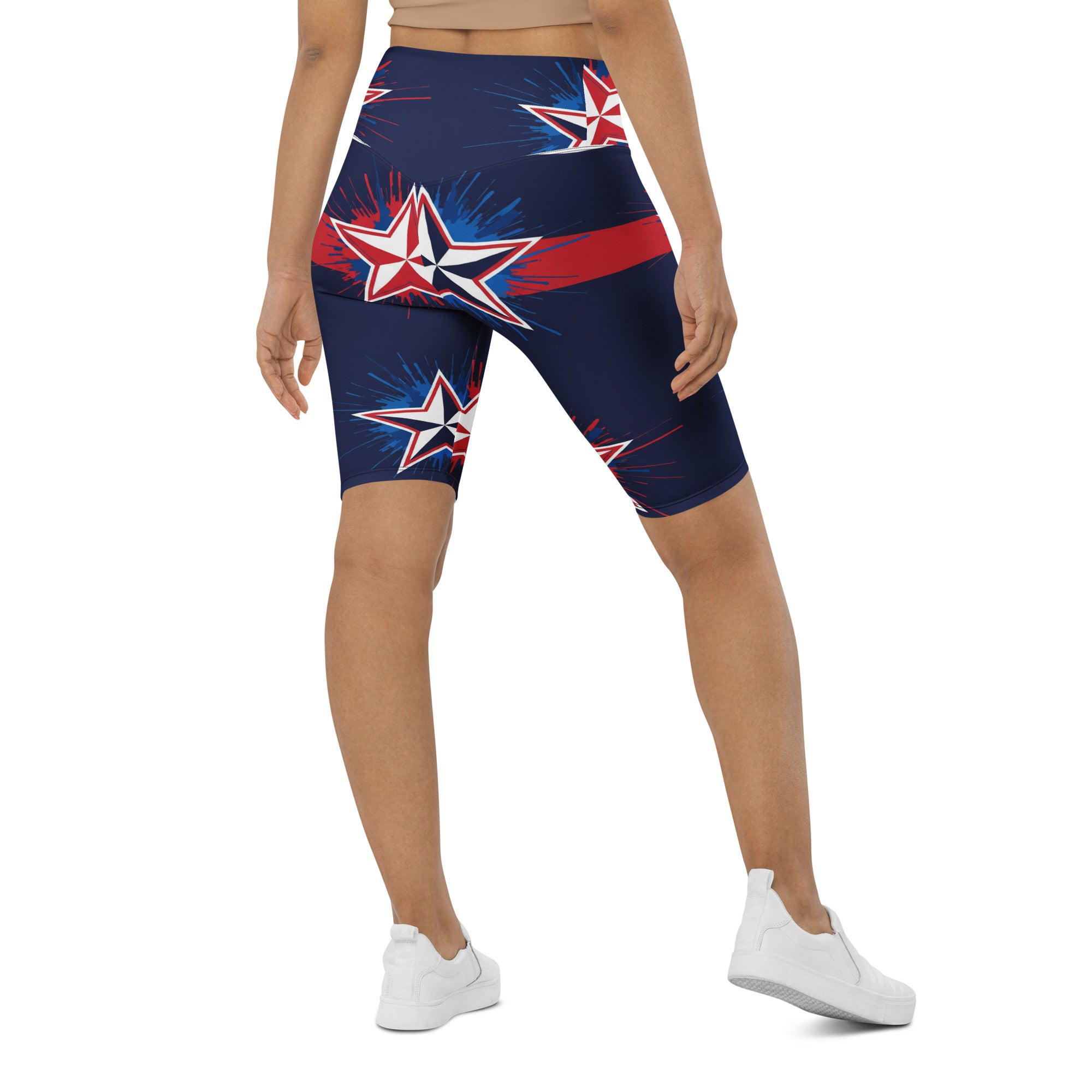 American Ink Stars Bike Shorts | GearBunch