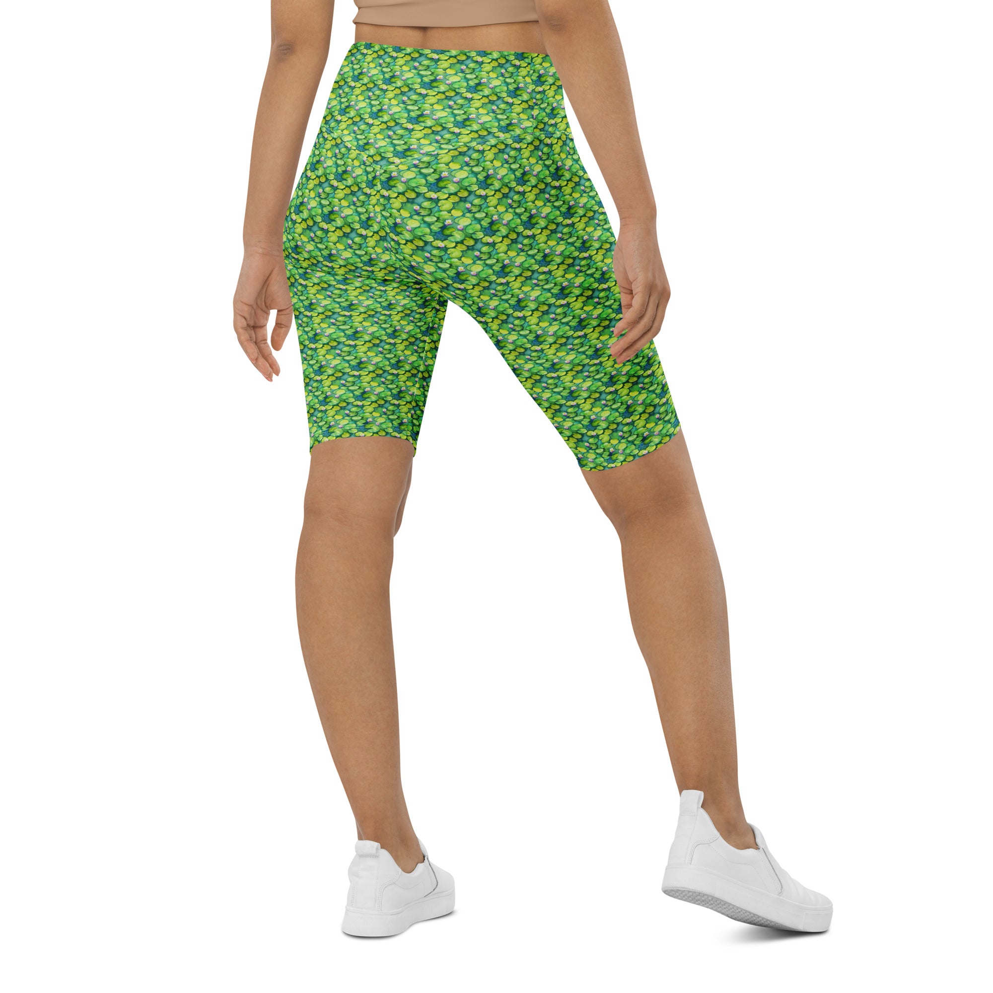 Monet Water Lilies Bike Shorts | GearBunch