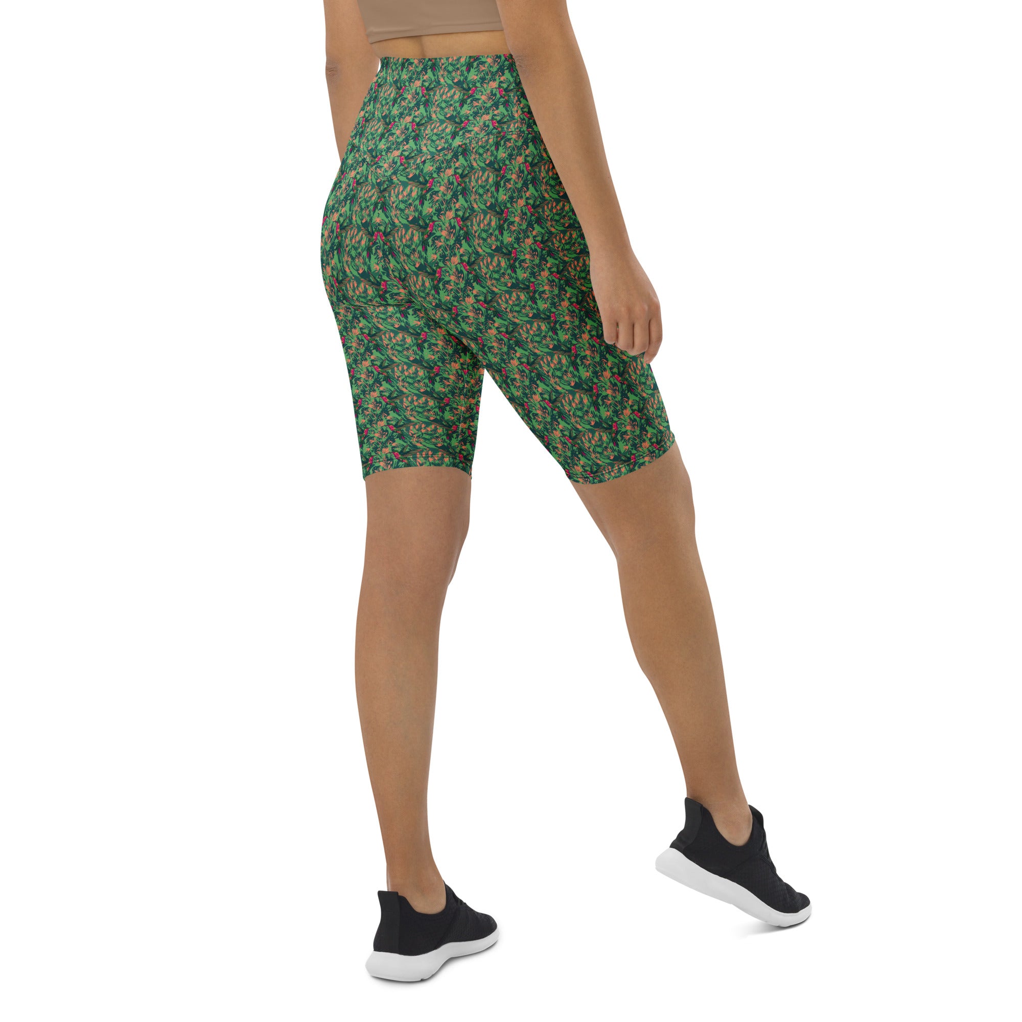 Ruby-throated Hummingbird Bike Shorts | GearBunch