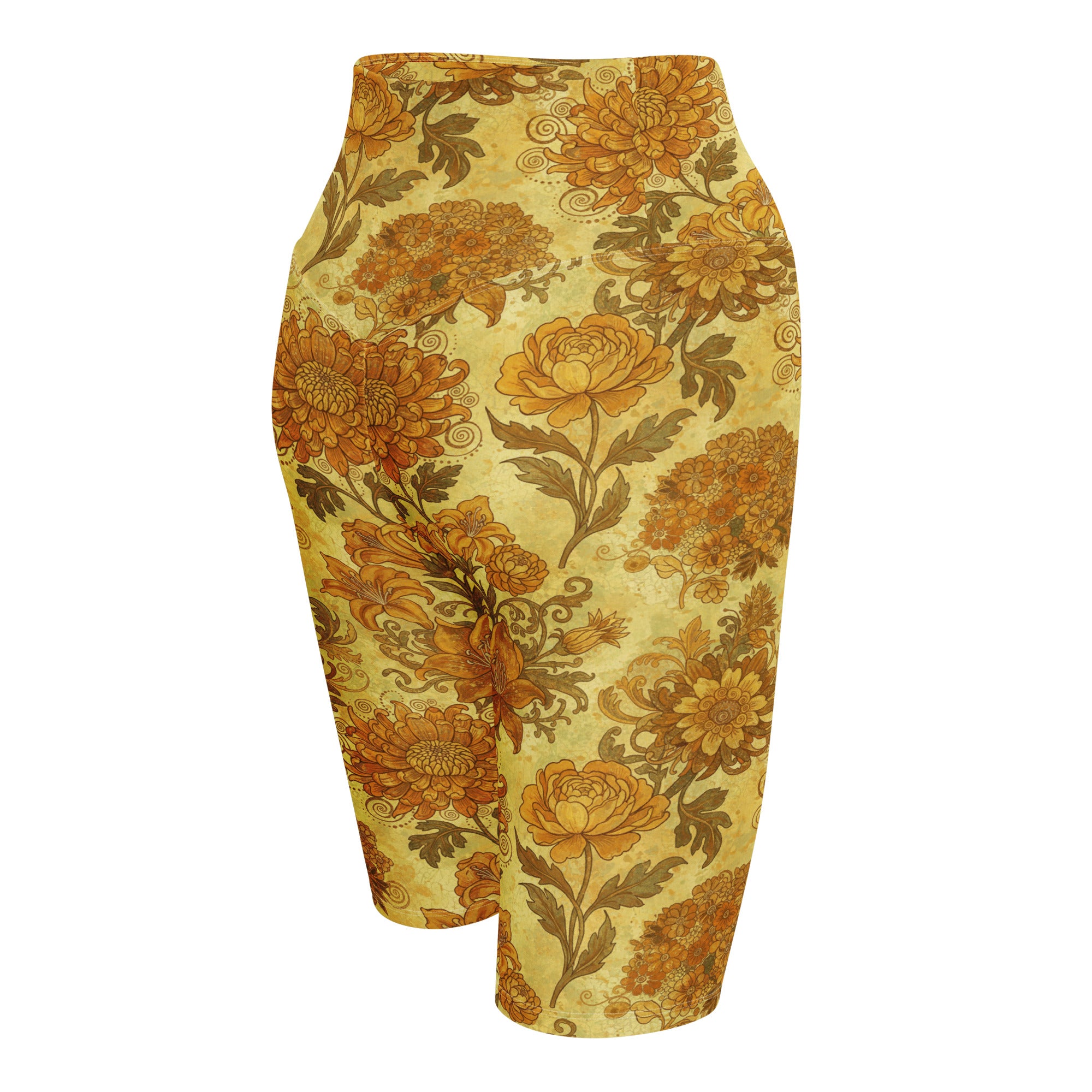 Gustav Klimt Garden Bike Shorts | GearBunch