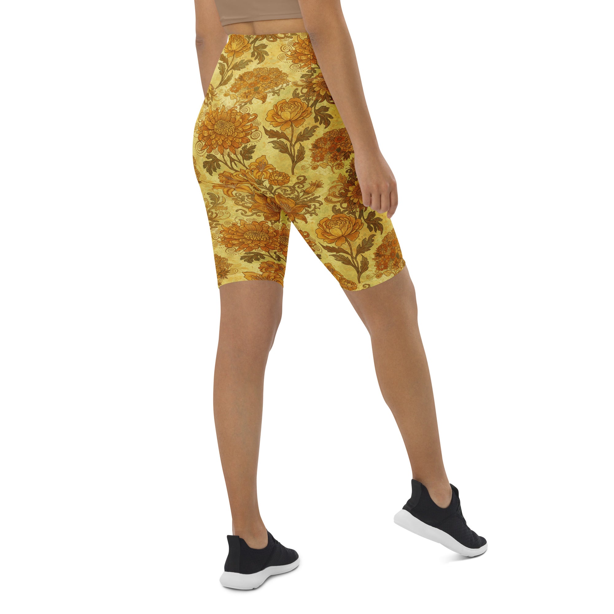 Gustav Klimt Garden Bike Shorts | GearBunch