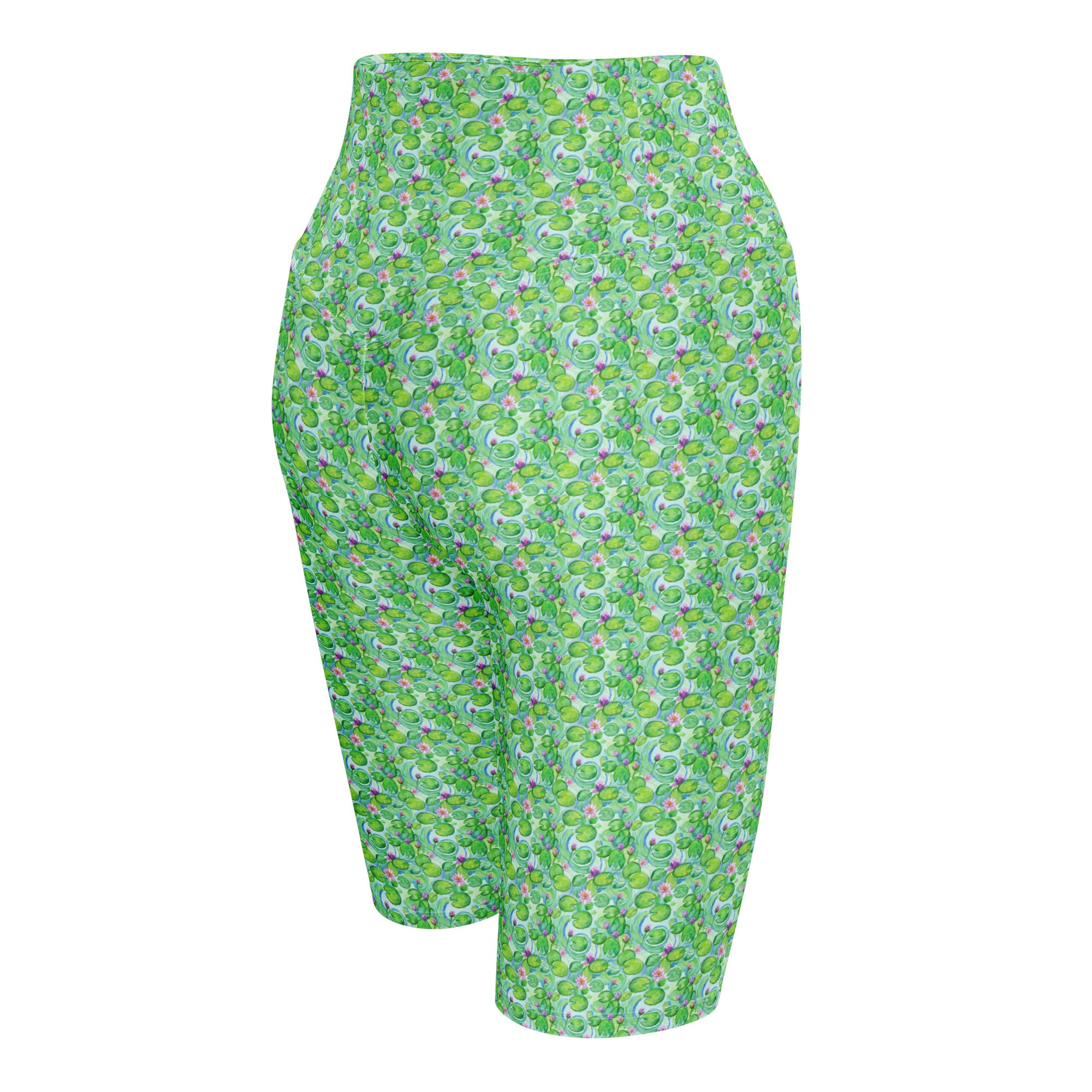 Claude Monet Water Lilies Bike Shorts | GearBunch