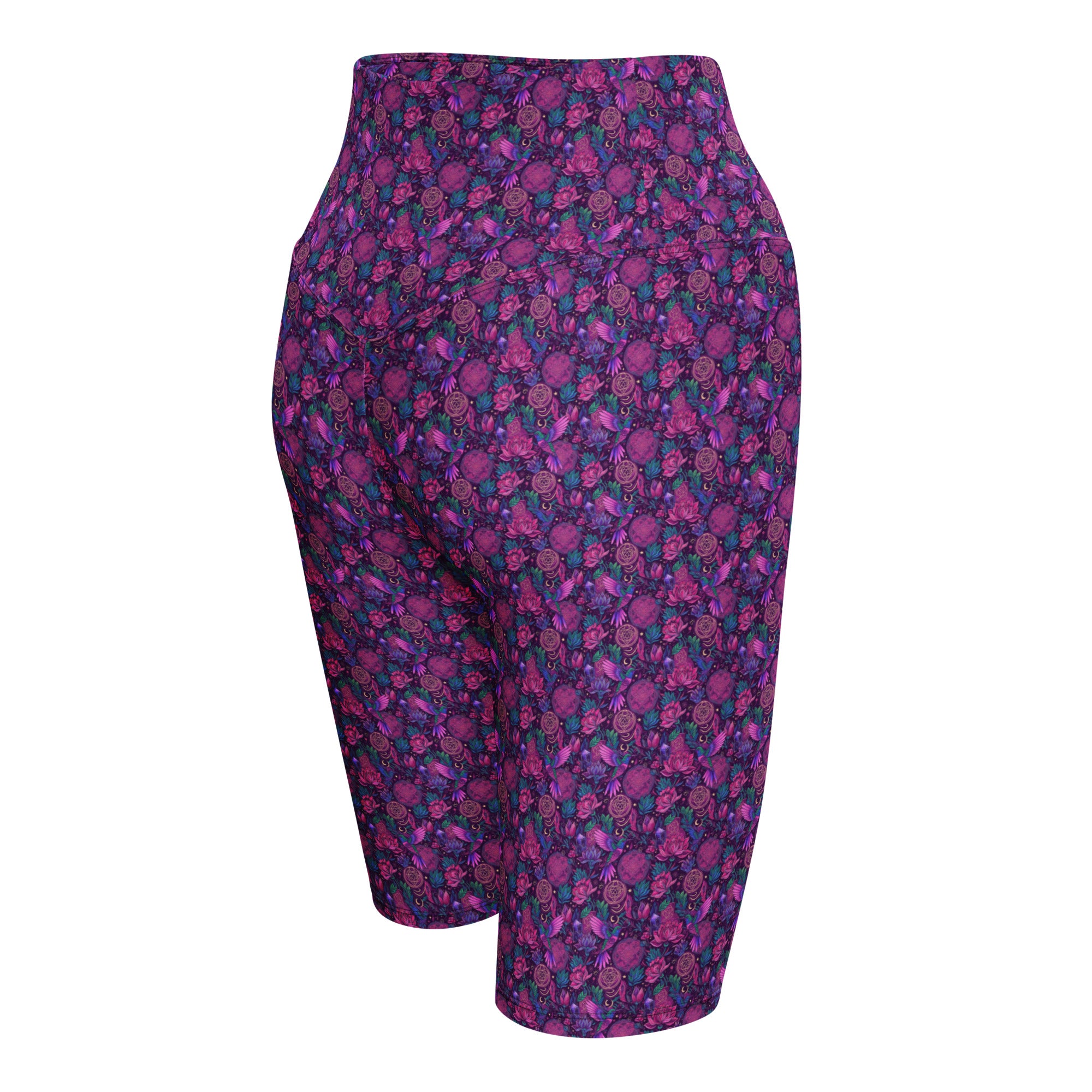 Hummingbird Divination Art Bike Shorts | GearBunch