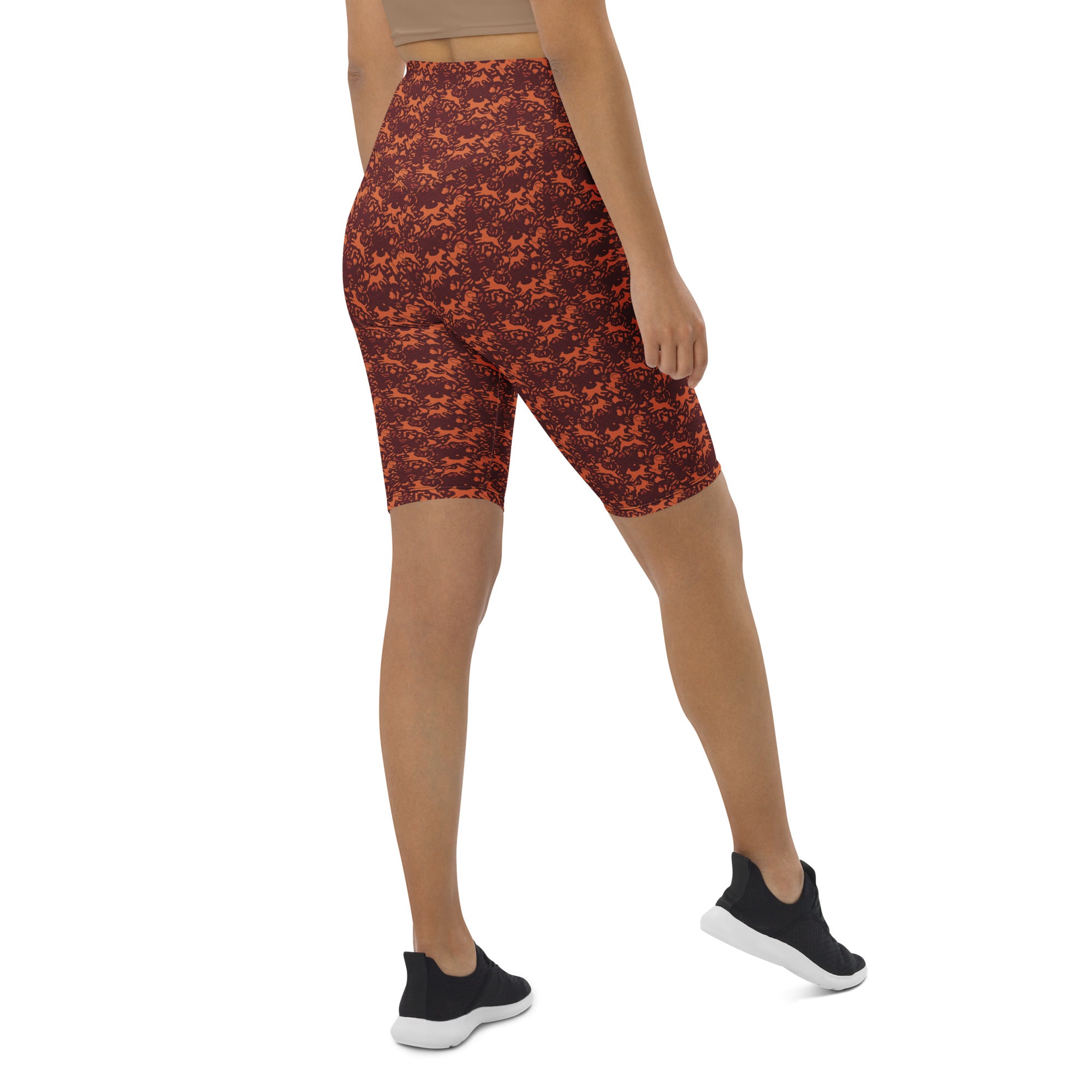 Minimal Fetch Art Bike Shorts | GearBunch