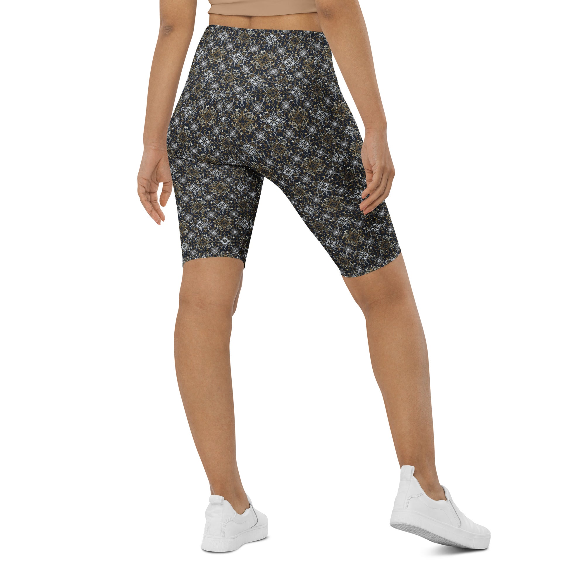 Cross Mandala Bike Shorts | GearBunch