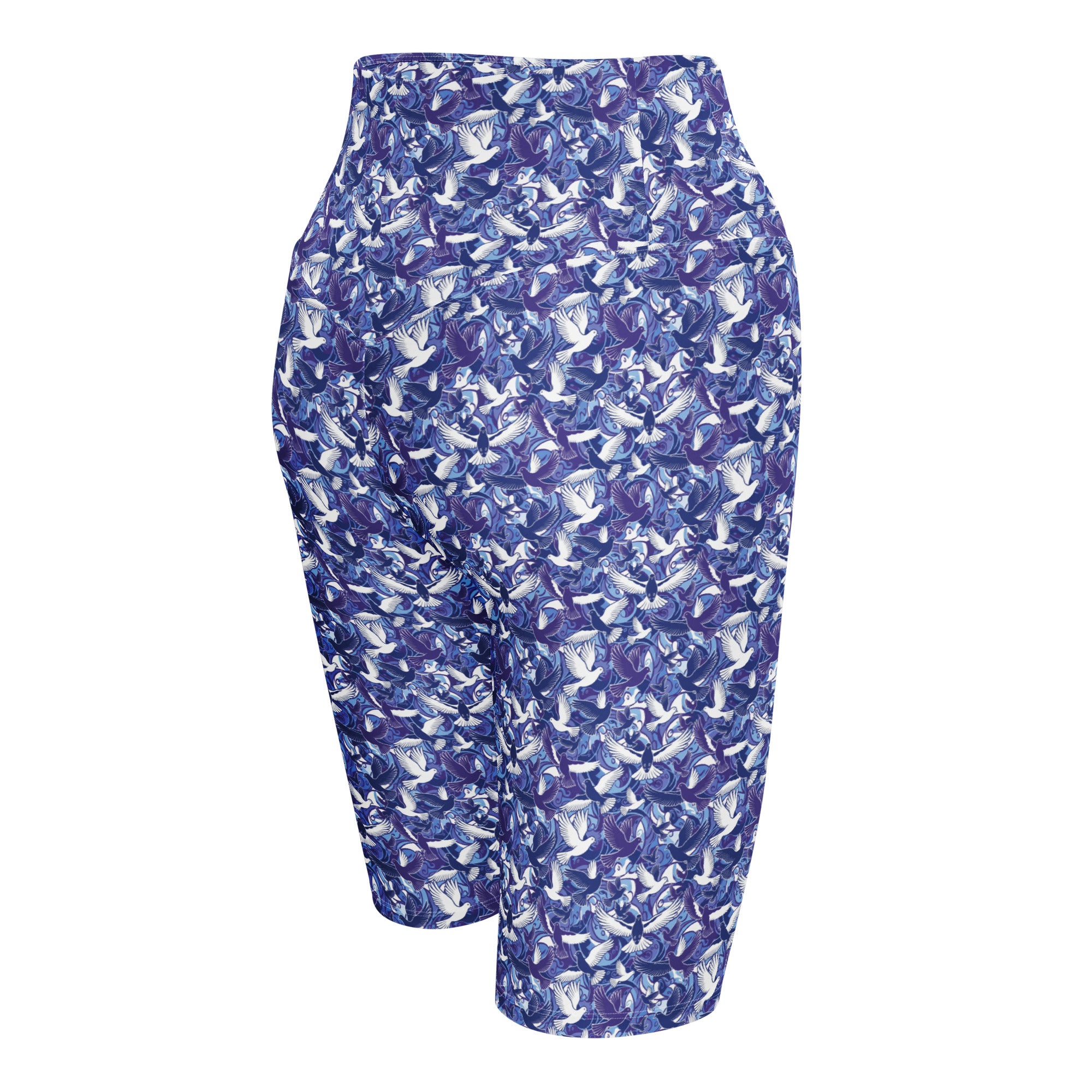 Dove in Flight Bike Shorts | GearBunch
