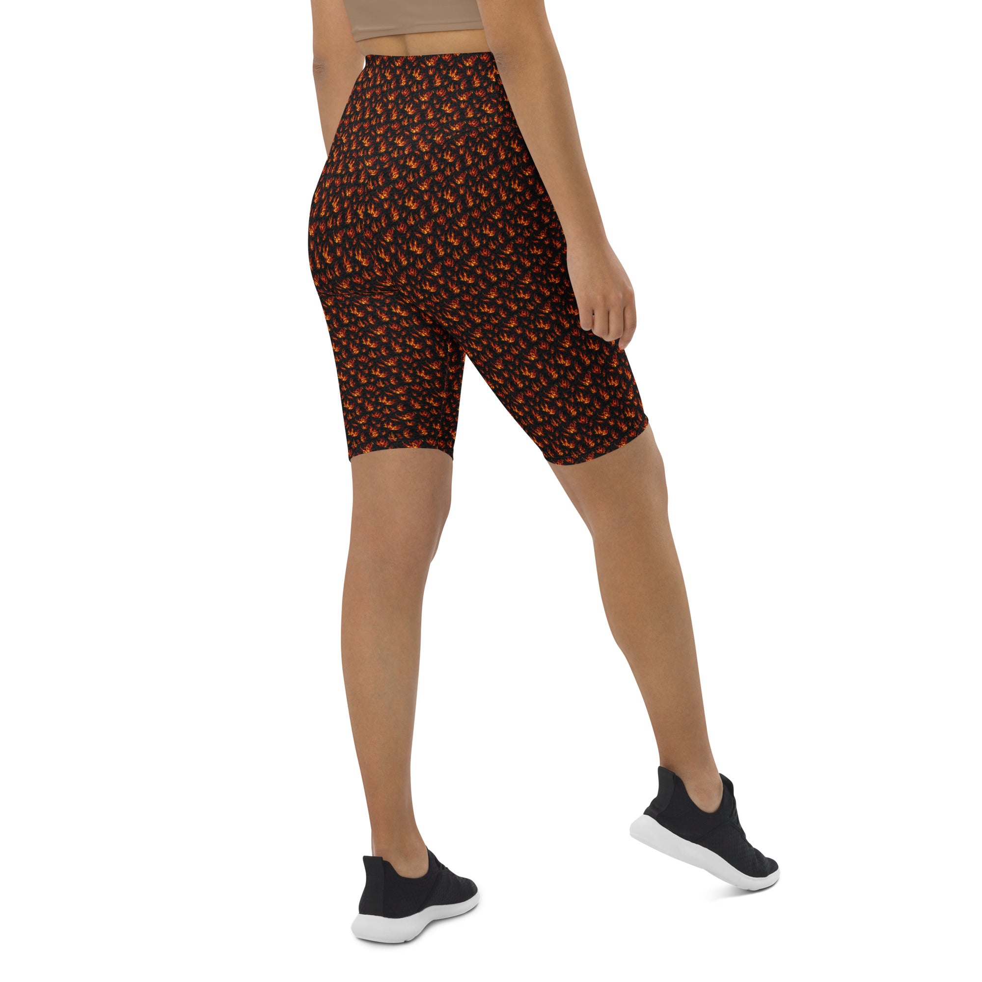 Holy Spirit Flames Bike Shorts | GearBunch