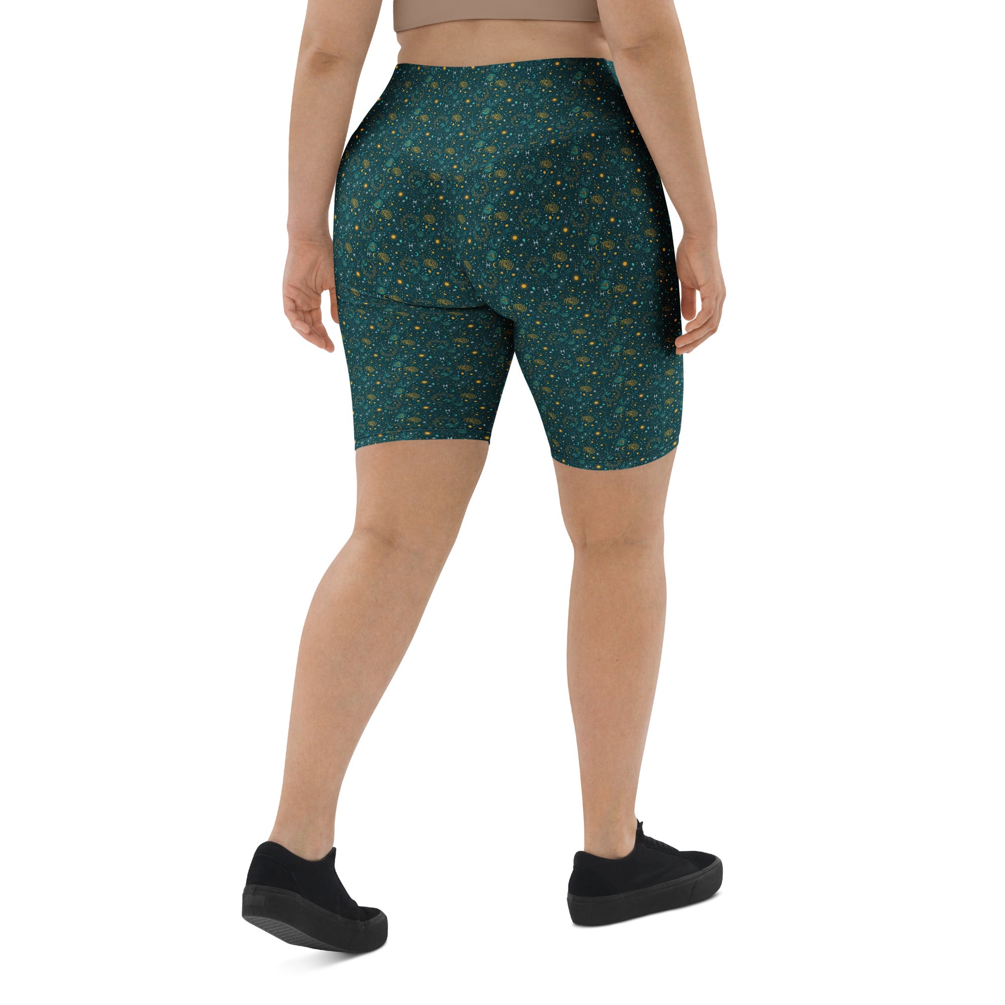 Pisces Celestial Bike Shorts | GearBunch