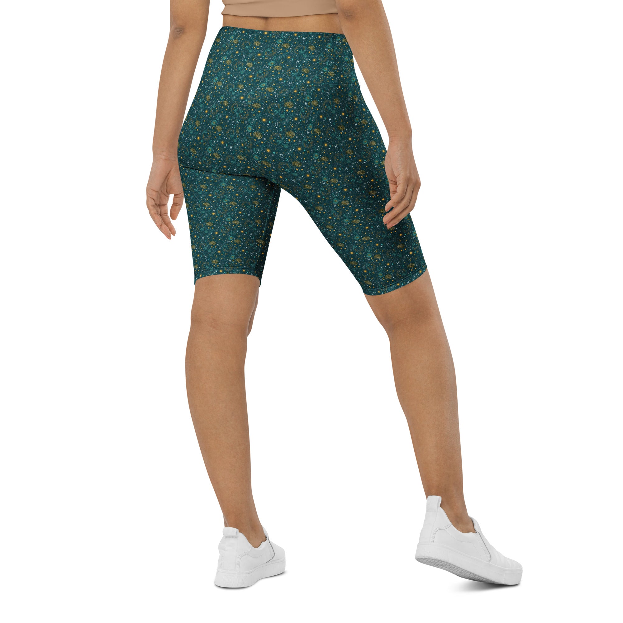 Pisces Celestial Bike Shorts | GearBunch
