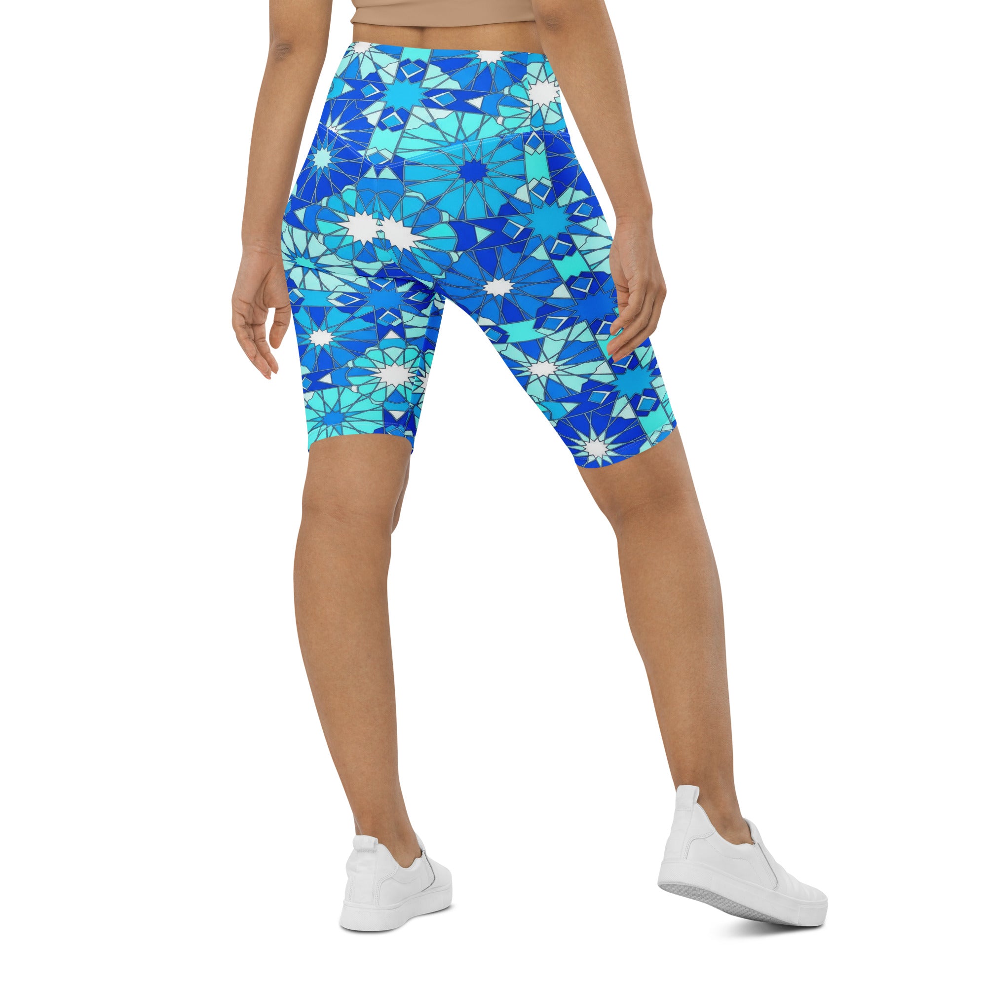 Zellige Arctic Bike Shorts | GearBunch