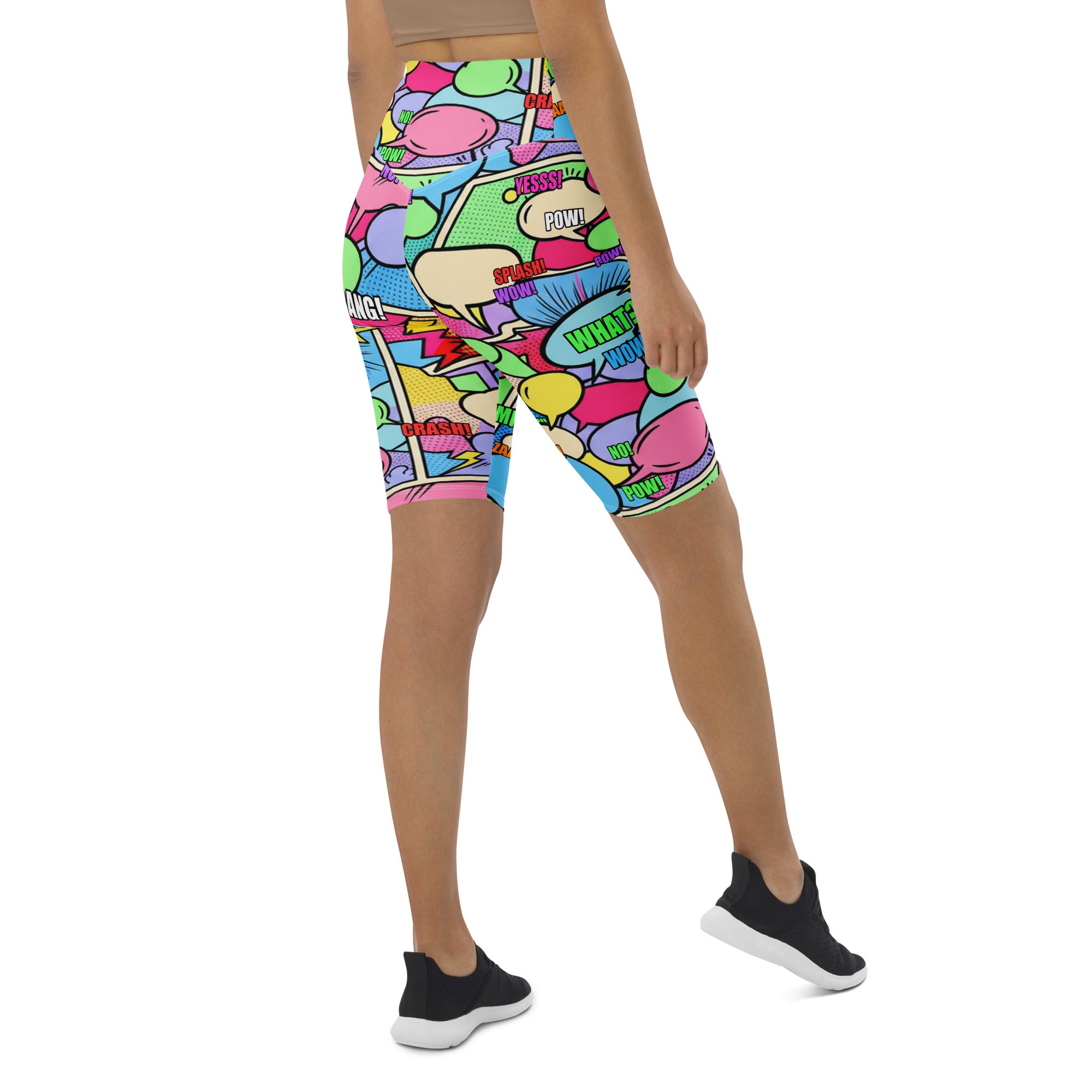 Comic Pop Candy Pastel Bike Shorts | GearBunch