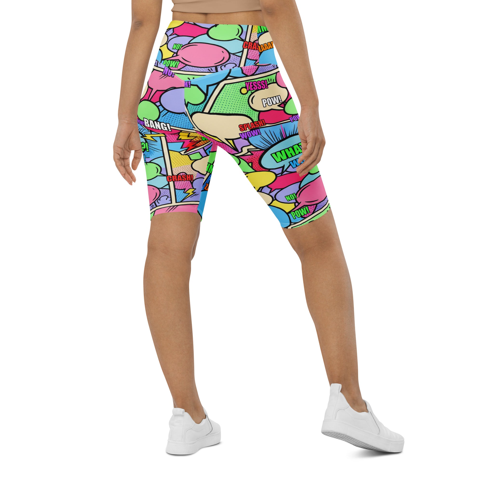 Comic Pop Candy Pastel Bike Shorts | GearBunch
